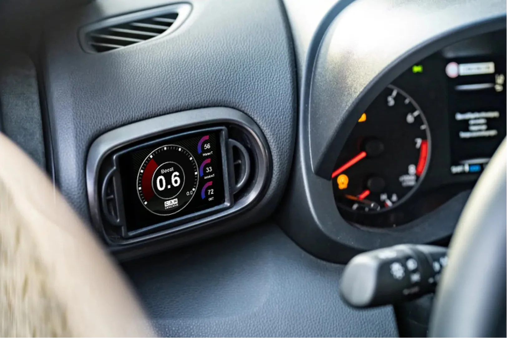 CANchecked Toyota XP210 Yaris Pre-Facelift MFD32 Multi Function Display | 3.2" Gen2 (LHD)-Interior-Grocery Getter Performance