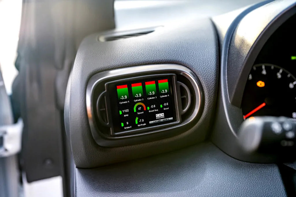 CANchecked Toyota XP210 Yaris Pre-Facelift MFD32 Multi Function Display | 3.2" Gen2 (LHD)-Interior-Grocery Getter Performance