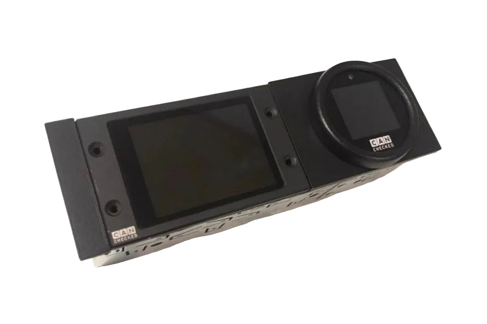 CANchecked Universal Single DIN Radio Frame for MFD15 and MFD28 Displays-Interior-Grocery Getter Performance