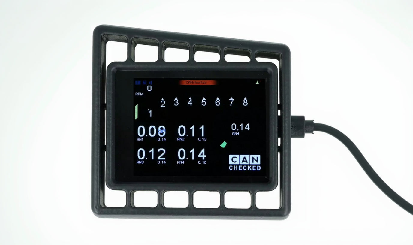 CANchecked VW Corrado Pre-Facelift MFD28 Multi Function Display | 2.8" Gen2 (LHD)-Interior-Grocery Getter Performance