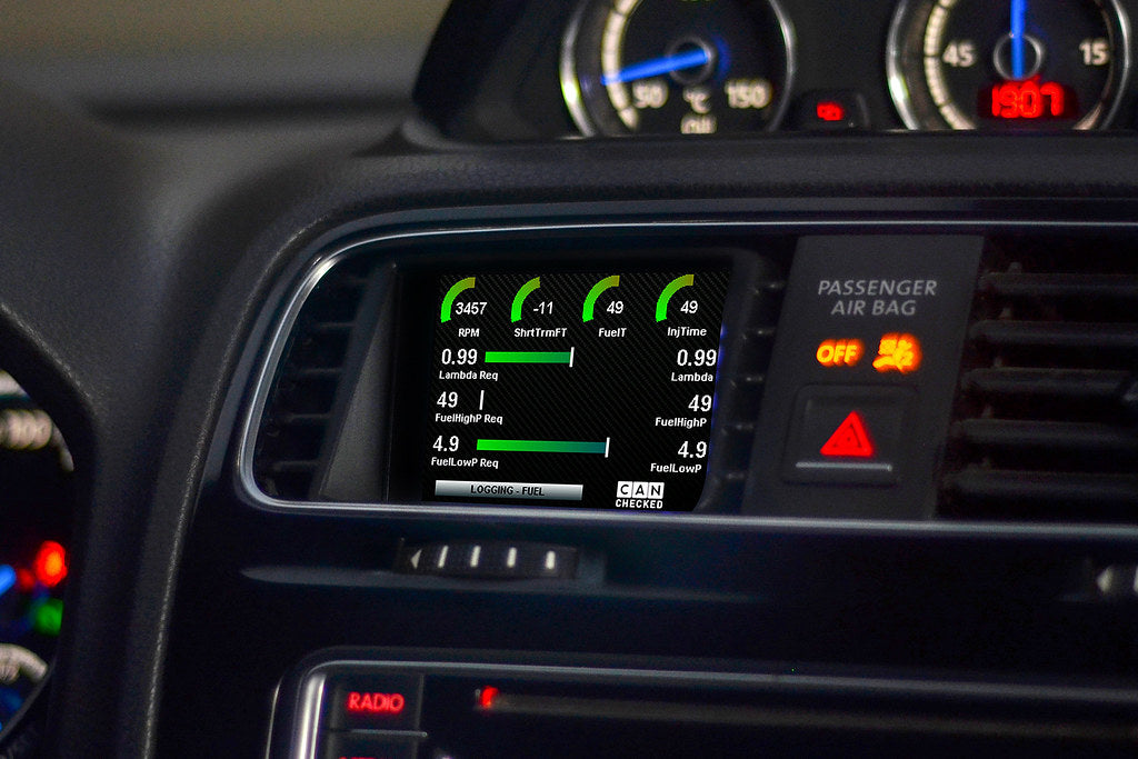 CANchecked VW MK3 Scirocco Facelift MFD28 Multi Function Display | 2.8" Gen2 (LHD)-Interior-Grocery Getter Performance
