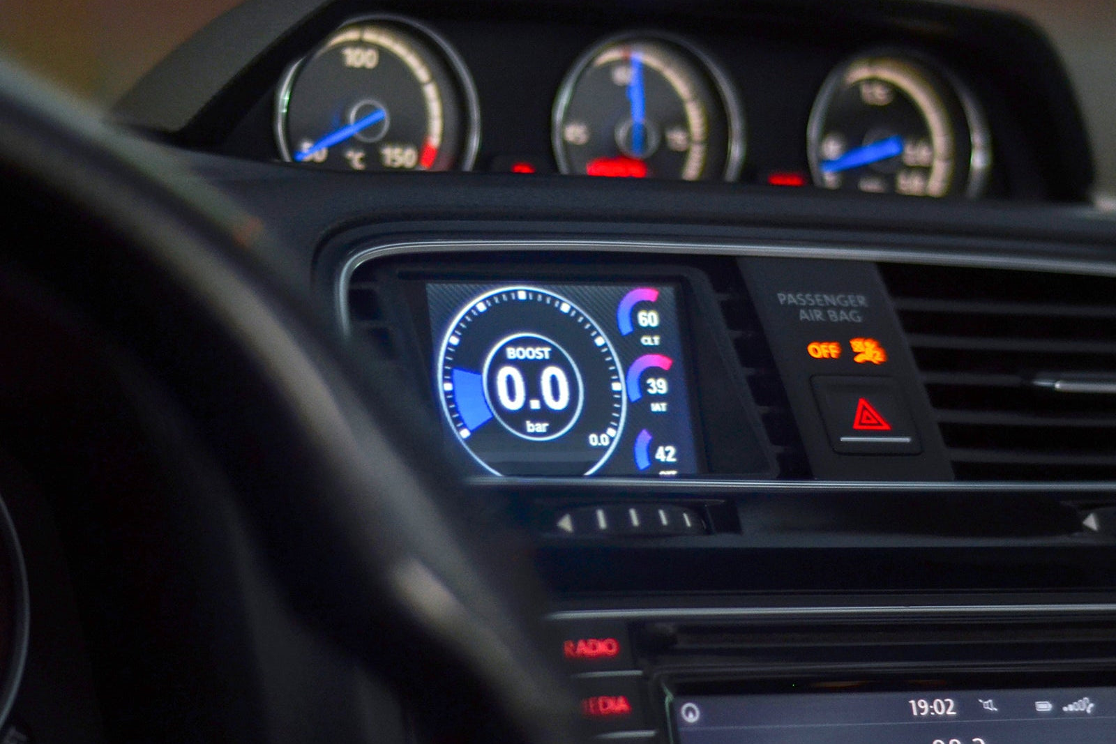 CANchecked VW MK3 Scirocco Facelift MFD28 Multi Function Display | 2.8" Gen2 (LHD)-Interior-Grocery Getter Performance