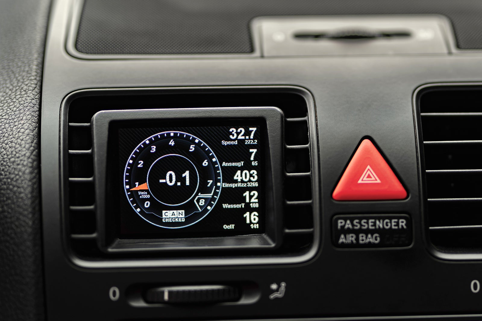 CANchecked VW MK5 Golf MFD28 Multi Function Display | 2.8" Gen2 (LHD/RHD)-Interior-Grocery Getter Performance
