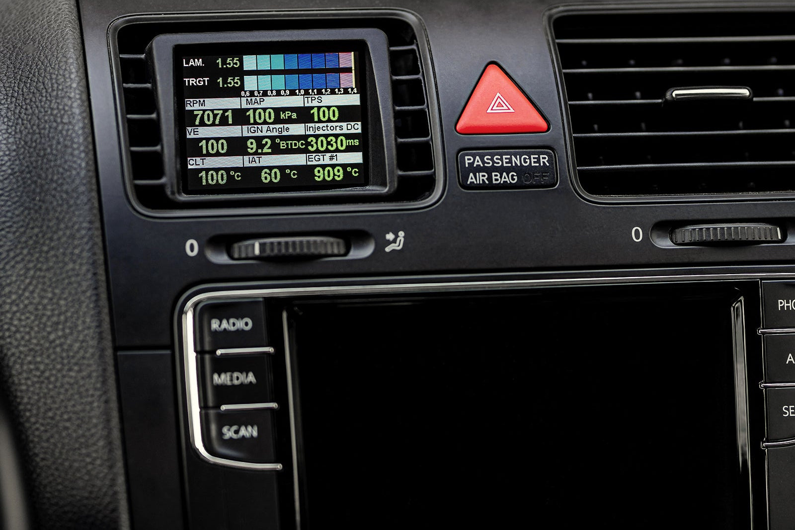 CANchecked VW MK5 Golf MFD28 Multi Function Display | 2.8" Gen2 (LHD/RHD)-Interior-Grocery Getter Performance