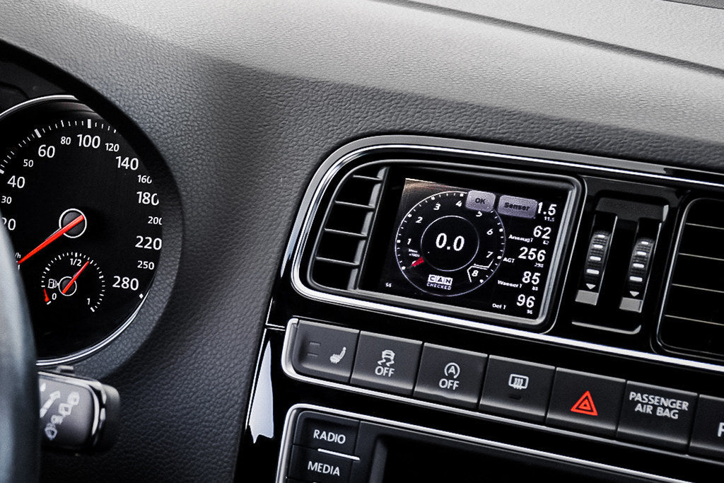 CANchecked VW MK5 Polo GTI MFD32 Multi Function Display | 3.2" Gen2 (LHD)-Interior-Grocery Getter Performance