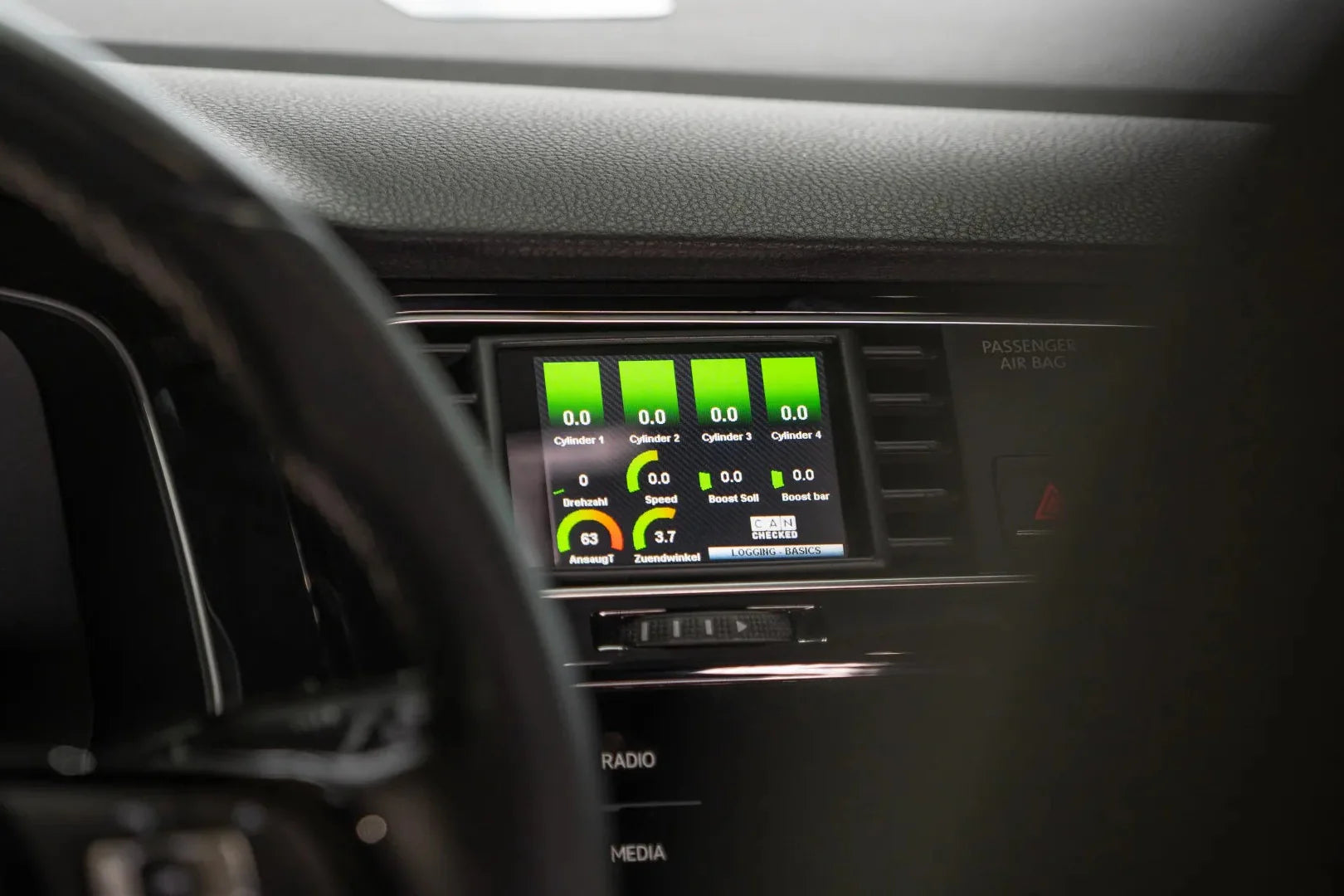 CANchecked VW MK7 Golf MFD32 Multi Function Display | 3.2" Gen2 (LHD)-Interior-Grocery Getter Performance