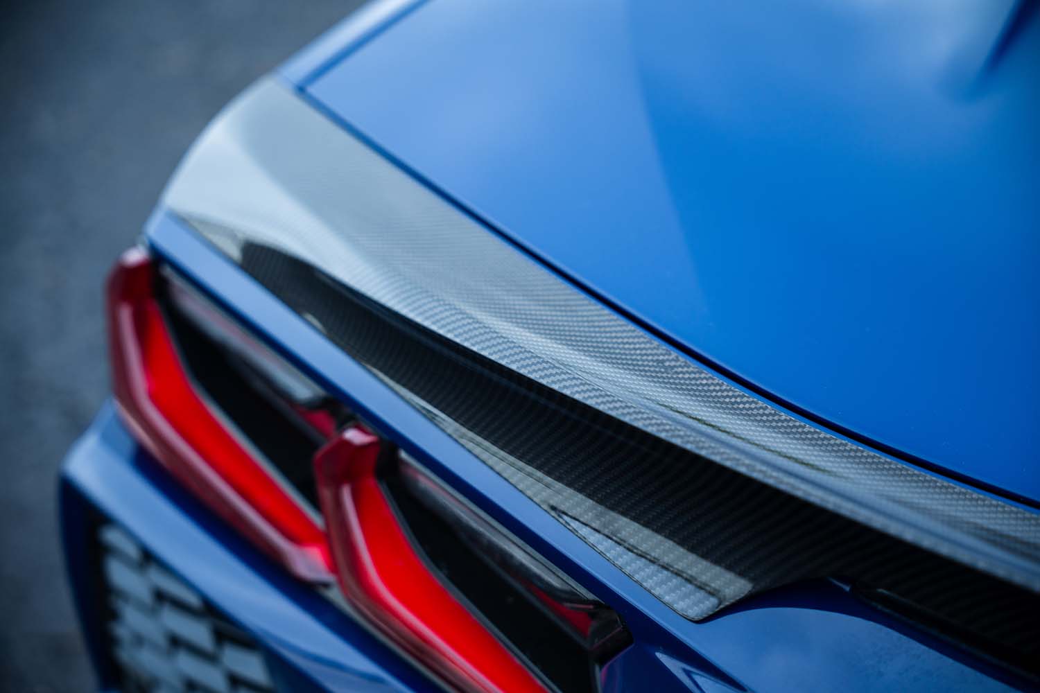 Carbon Ducktail Rear Spoiler - Corvette Stingray (C8)-Grocery Getter Performance