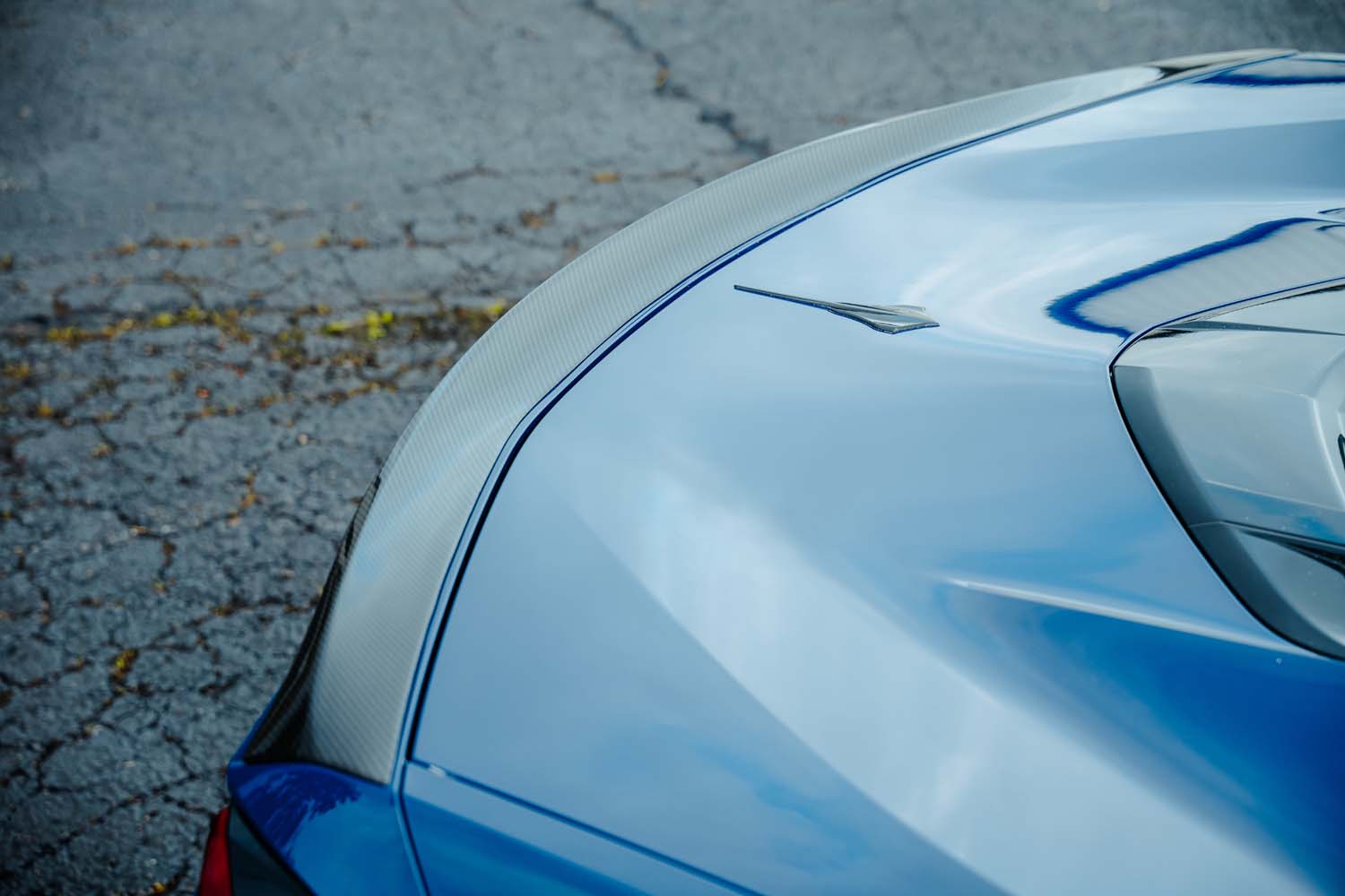Carbon Ducktail Rear Spoiler - Corvette Stingray (C8)-Grocery Getter Performance
