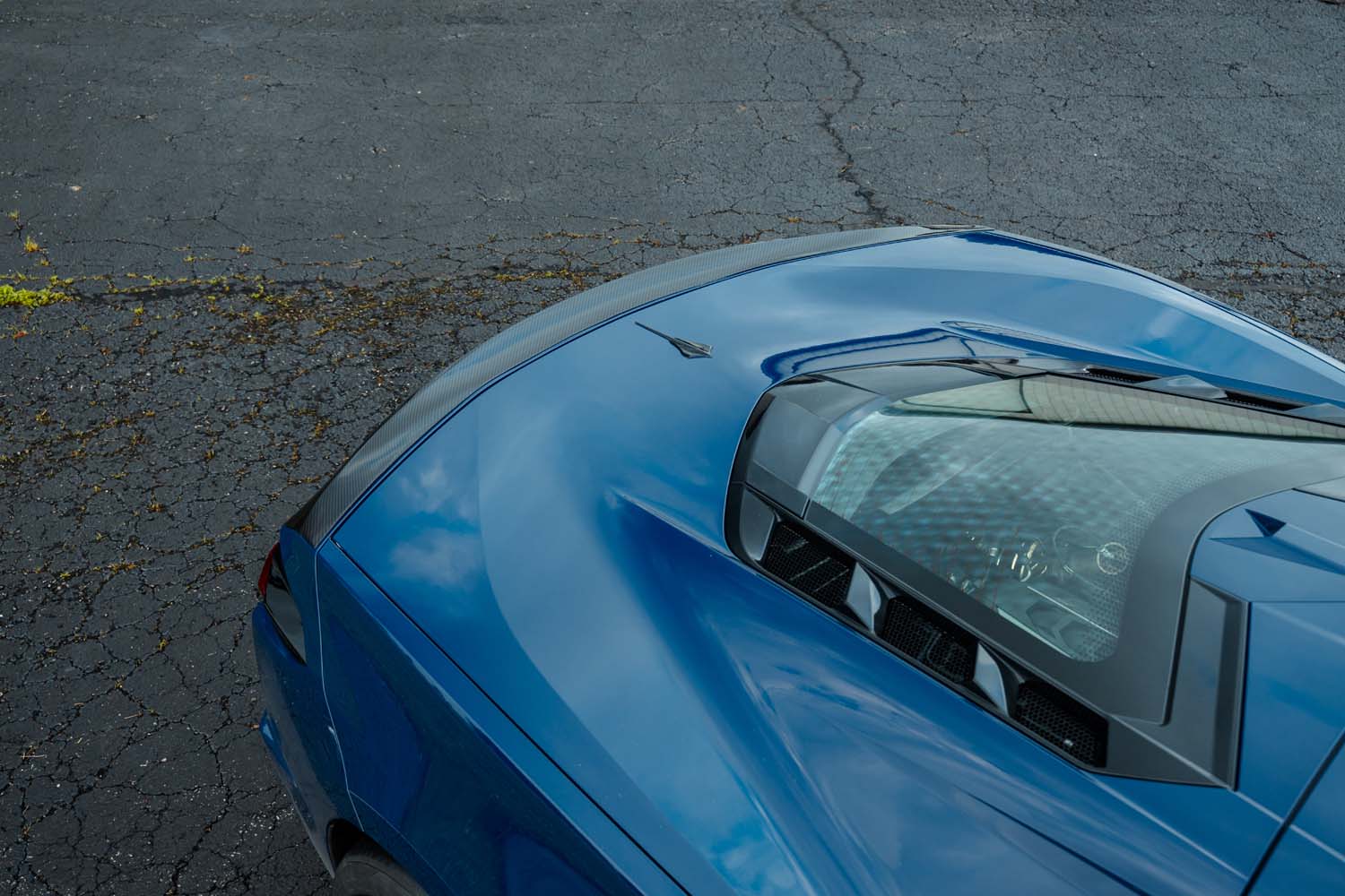 Carbon Ducktail Rear Spoiler - Corvette Stingray (C8)-Grocery Getter Performance