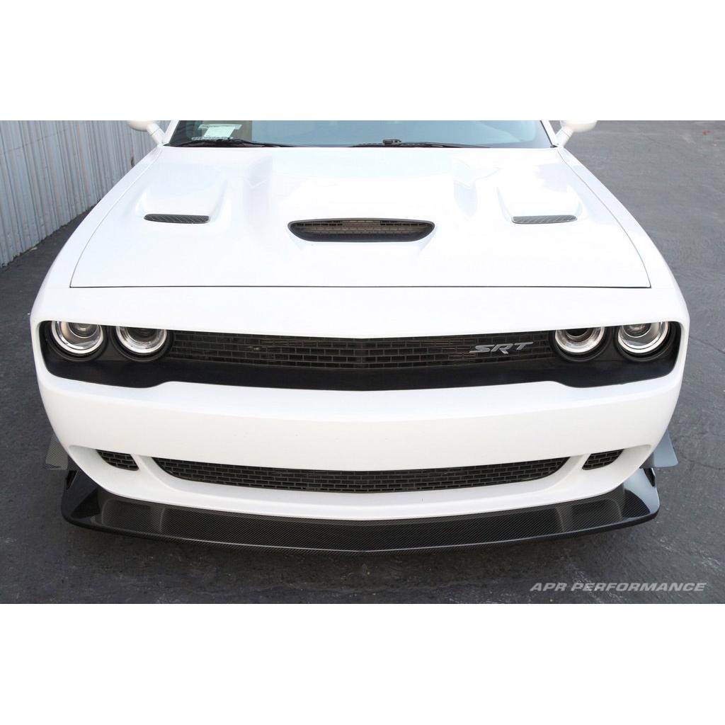 Carbon Fiber Dodge Challenger Hellcat Front Airdam / Lip 2015-2023-Front Air Dam-Grocery Getter Performance
