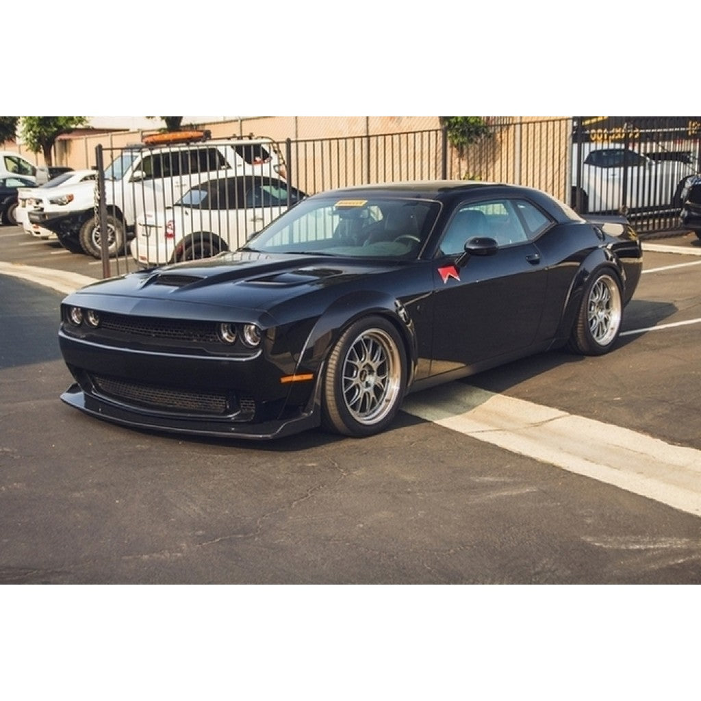 Carbon Fiber Dodge Challenger Hellcat Front Airdam / Lip 2015-2023-Front Air Dam-Grocery Getter Performance