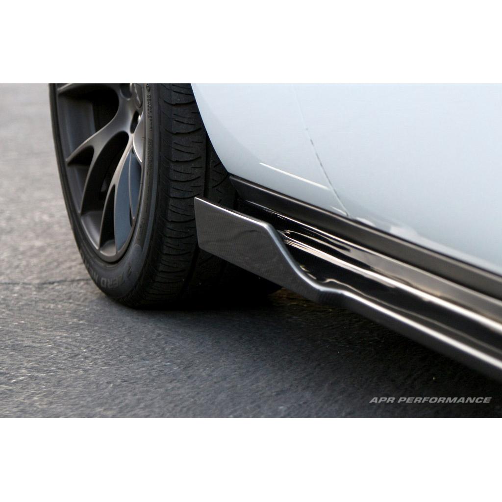 Carbon Fiber Dodge Challenger Hellcat Side Rocker Extension 2015-2023 Challenger hellcat-Side Rocker Extensions-Grocery Getter Performance