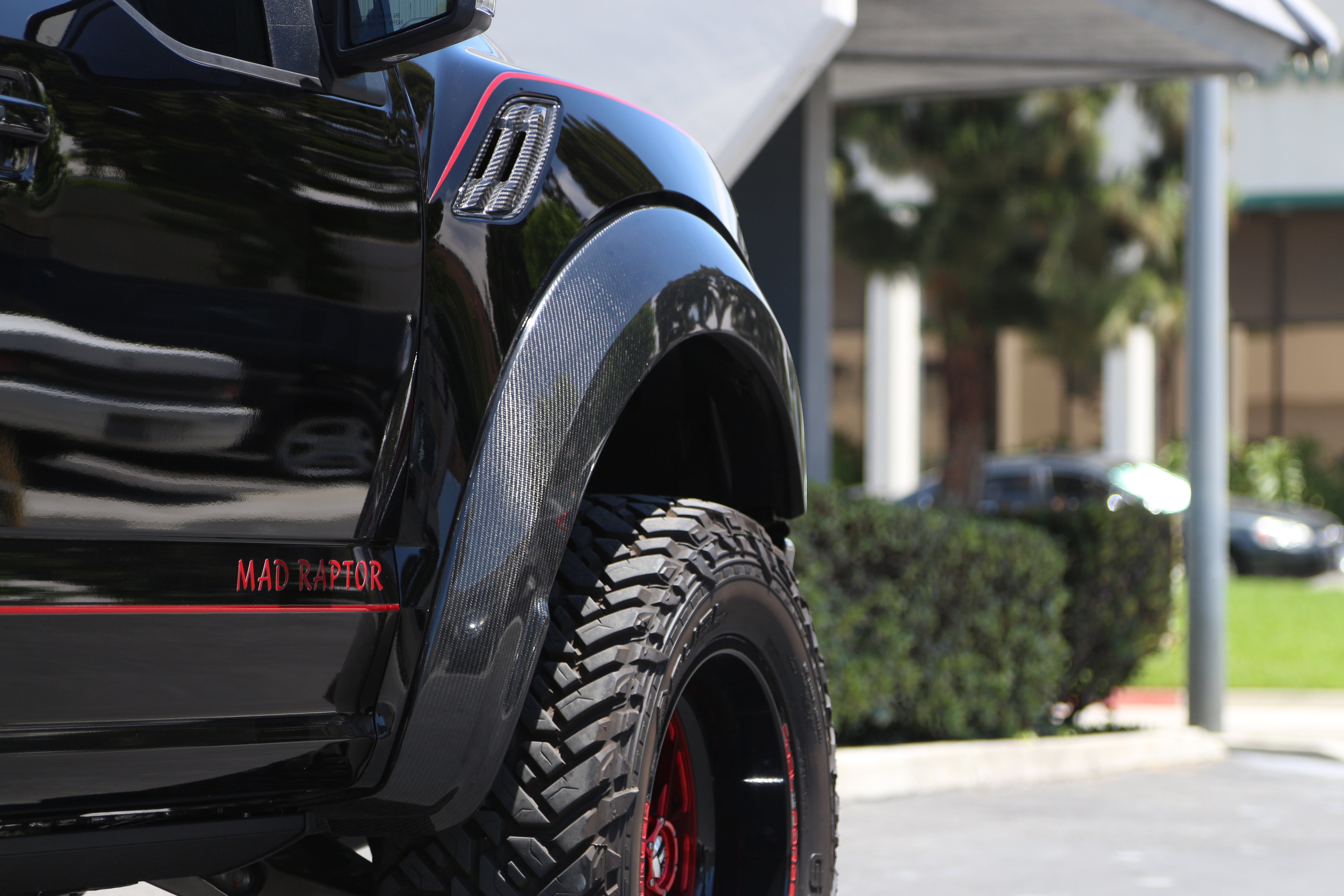 Carbon Fiber Ford F-150 Raptor Fender Vents 2017-2020-Fender Vent-Grocery Getter Performance