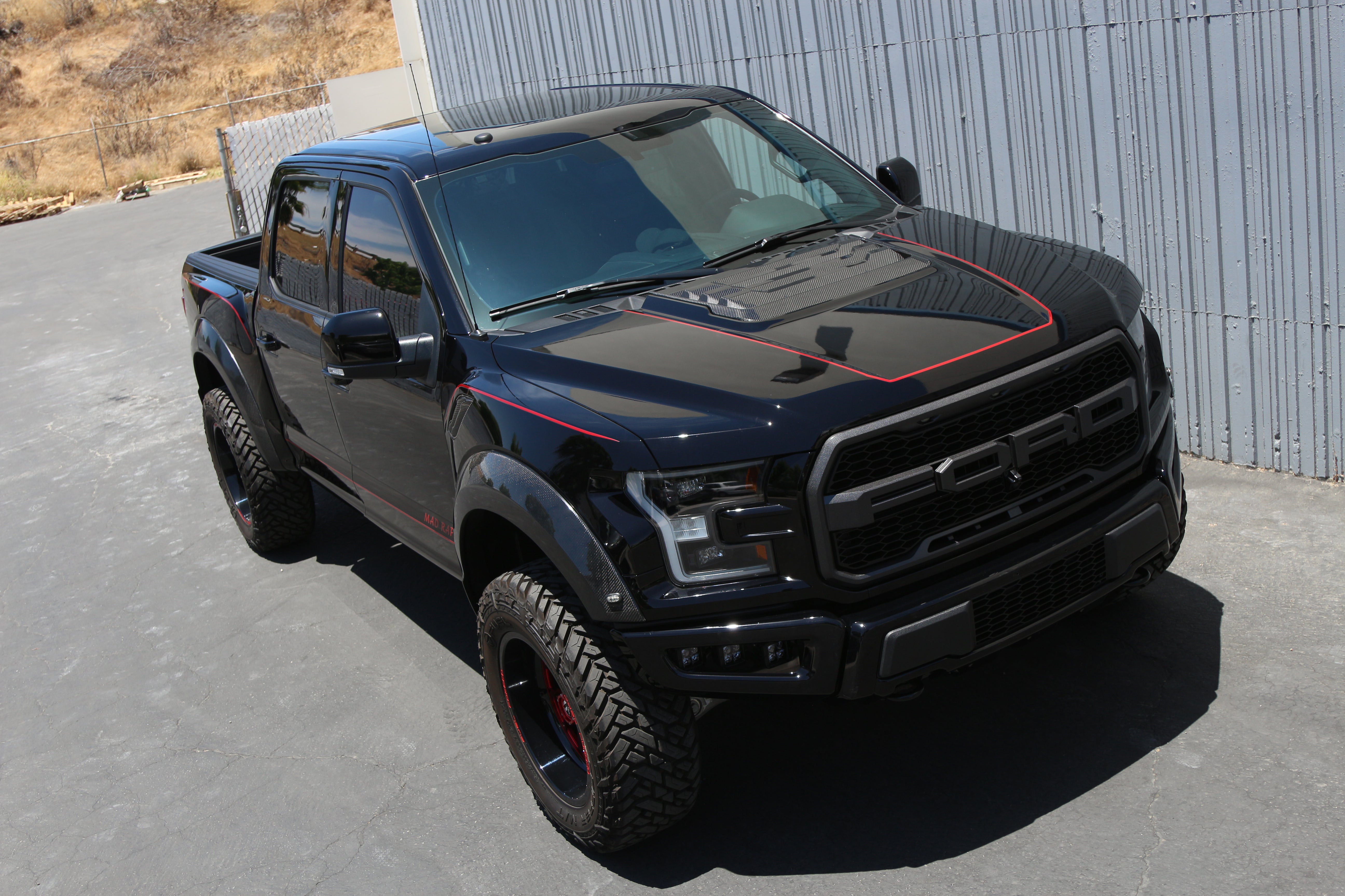 Carbon Fiber Ford F-150 Raptor Hood Vent 2017-2020-Hood Vent-Grocery Getter Performance