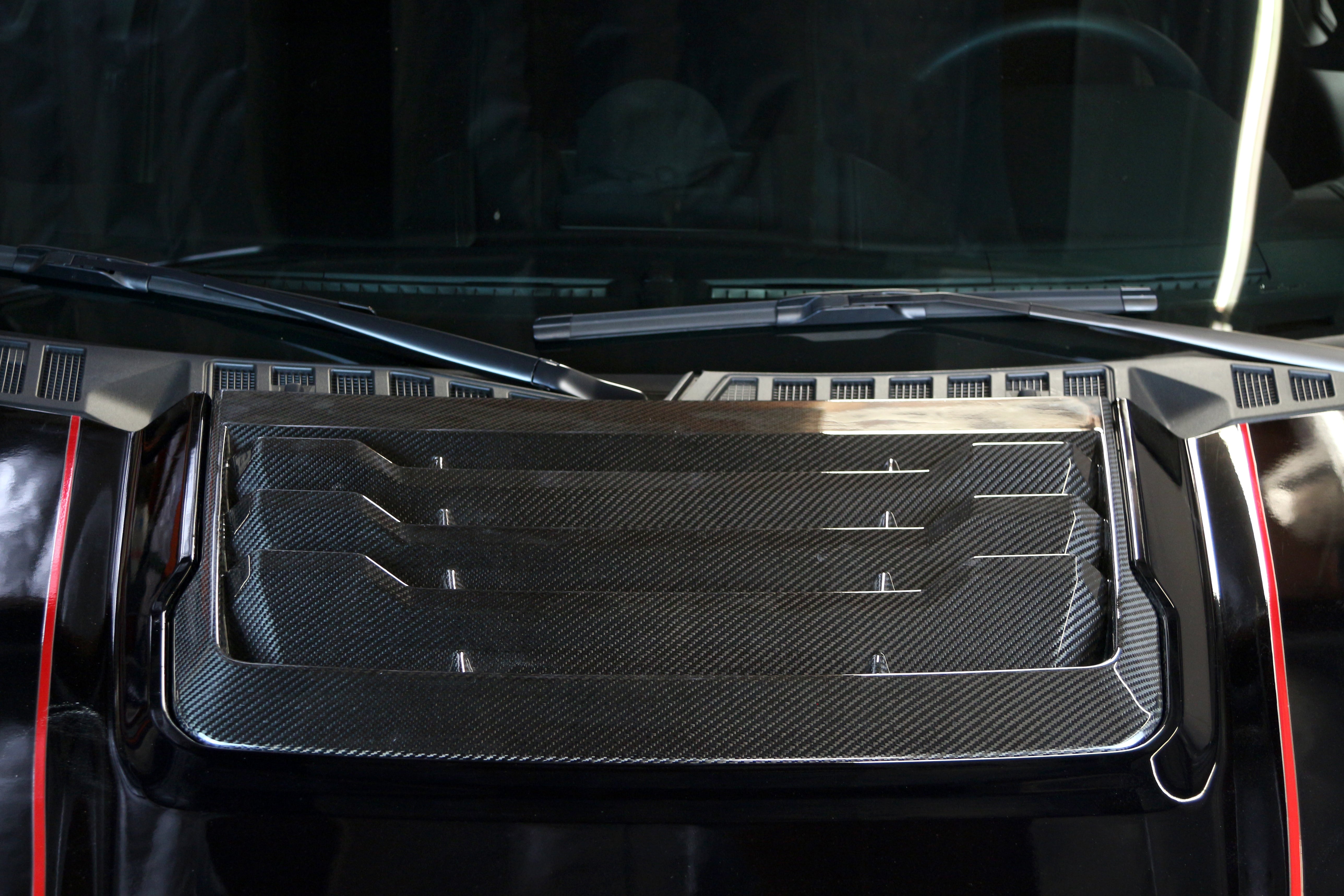 Carbon Fiber Ford F-150 Raptor Hood Vent 2017-2020-Hood Vent-Grocery Getter Performance
