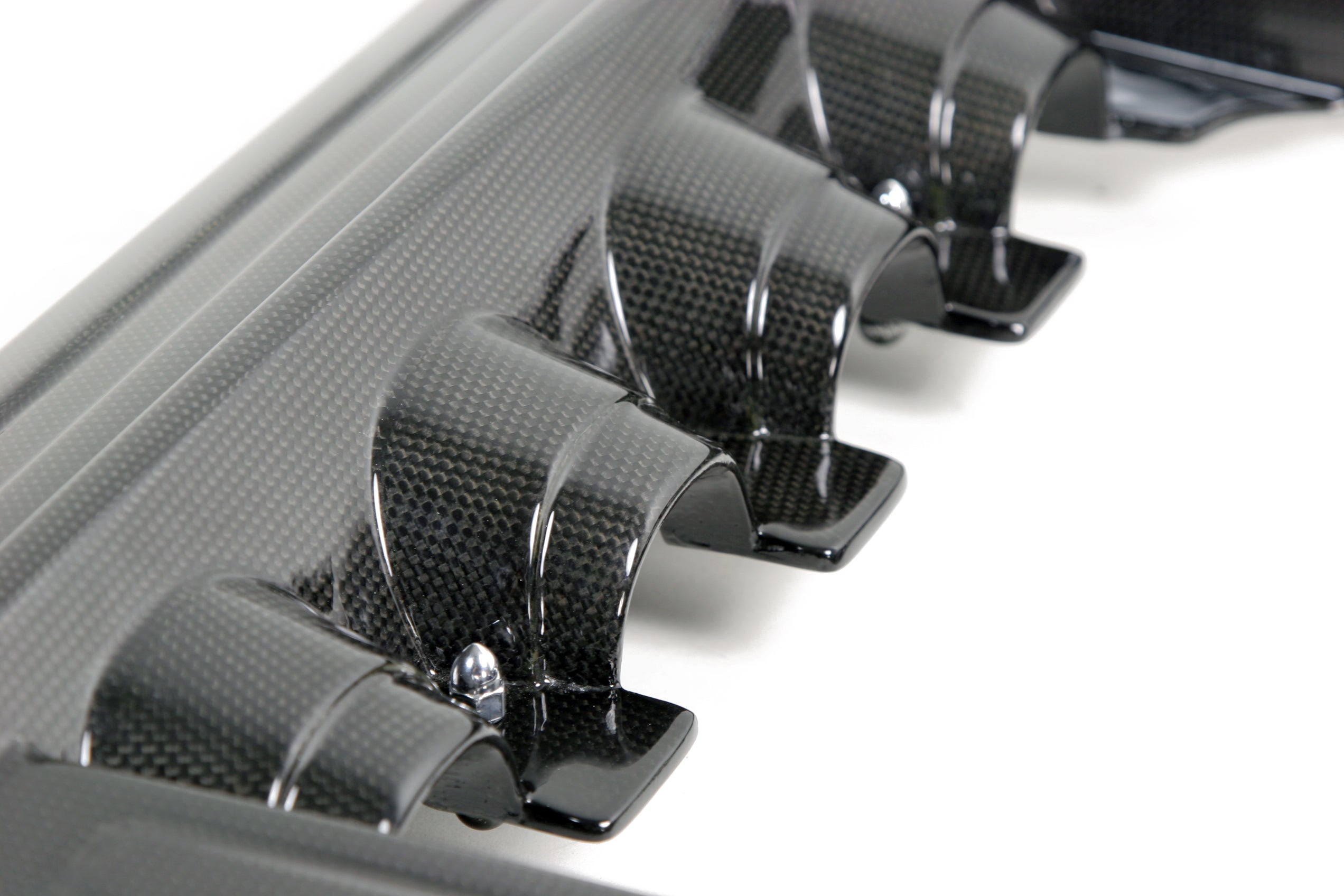 Carbon Fiber Ford Mustang GT 5.0 Engine Plenum Cover 2011-2014 (Manual Trans.)-Engine Bay Enhancement-Grocery Getter Performance