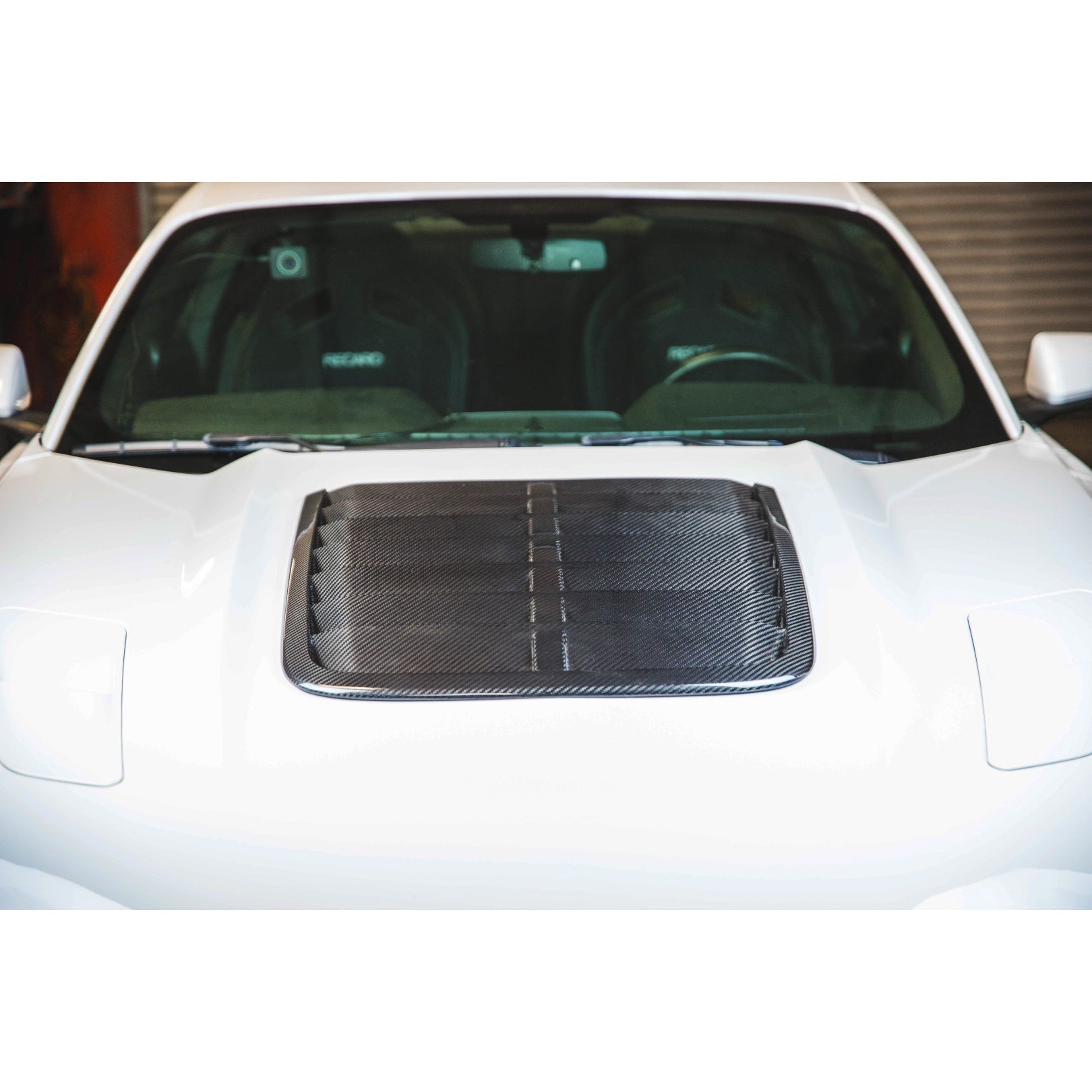 Carbon Fiber Ford Mustang Hood Vent 2015 - 2017-Hood Vent-Grocery Getter Performance
