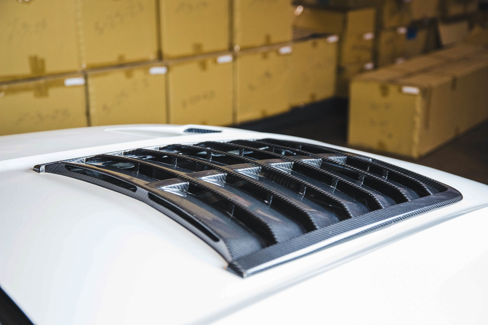 Carbon Fiber Ford Mustang Hood Vent 2015 - 2017-Hood Vent-Grocery Getter Performance