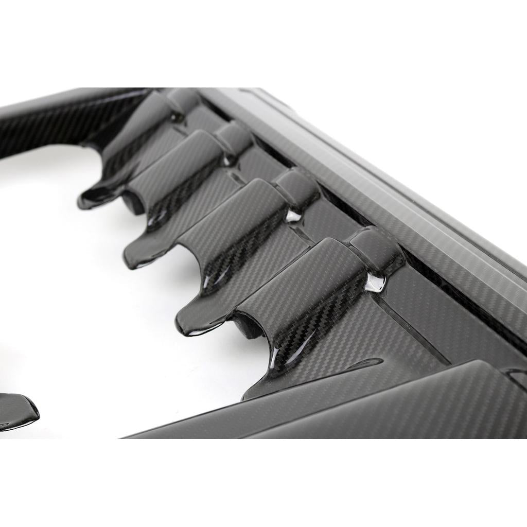 Carbon Fiber Ford Mustang S550 GT 5.0 Engine Cover 2015-2017-Engine Bay Enhancement-Grocery Getter Performance