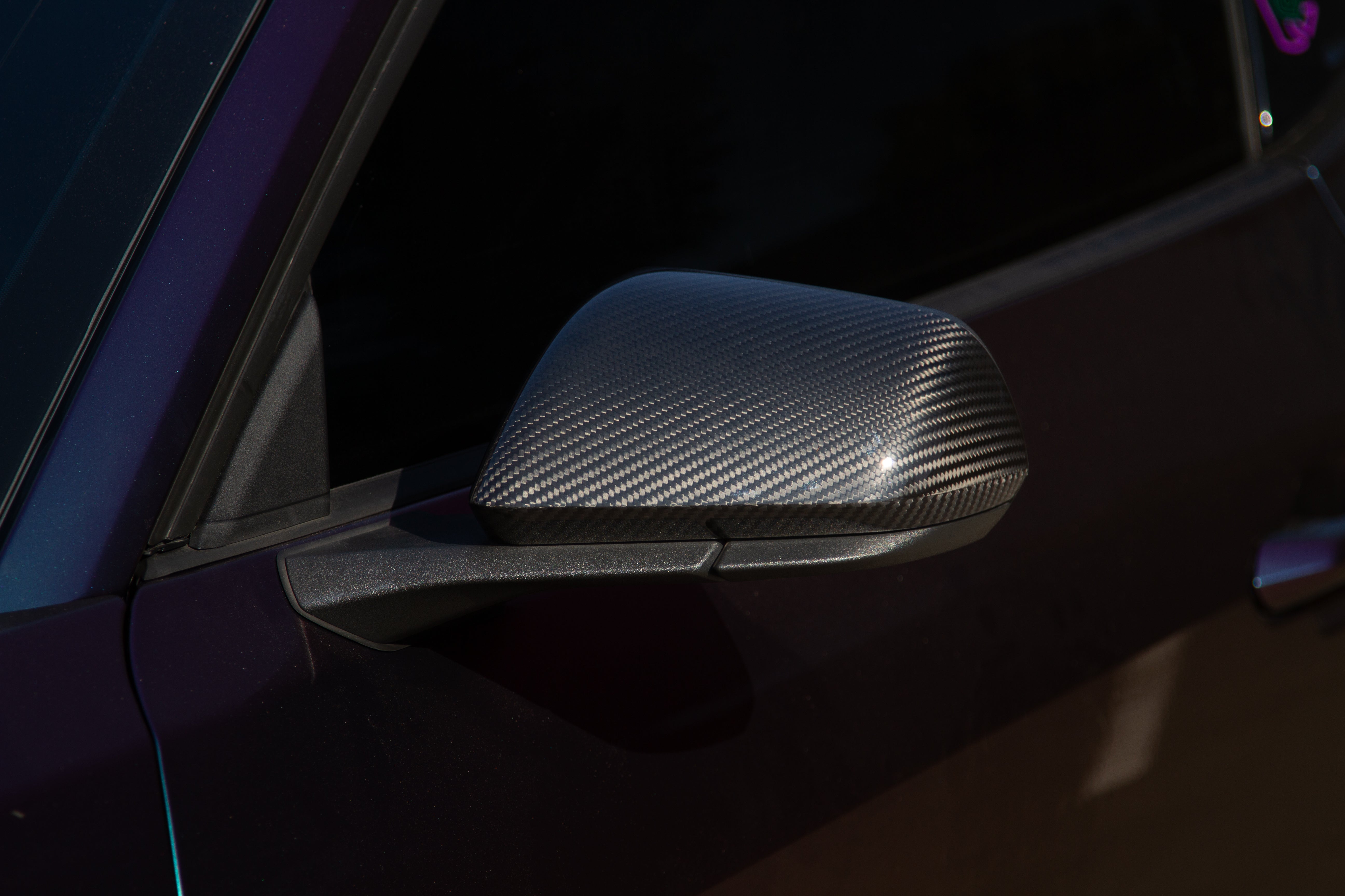 Carbon Fiber Ford Mustang S550 / S650 / GT350 / GT500 Replacement Mirrors 2015-2025-Mirror Covers-Grocery Getter Performance