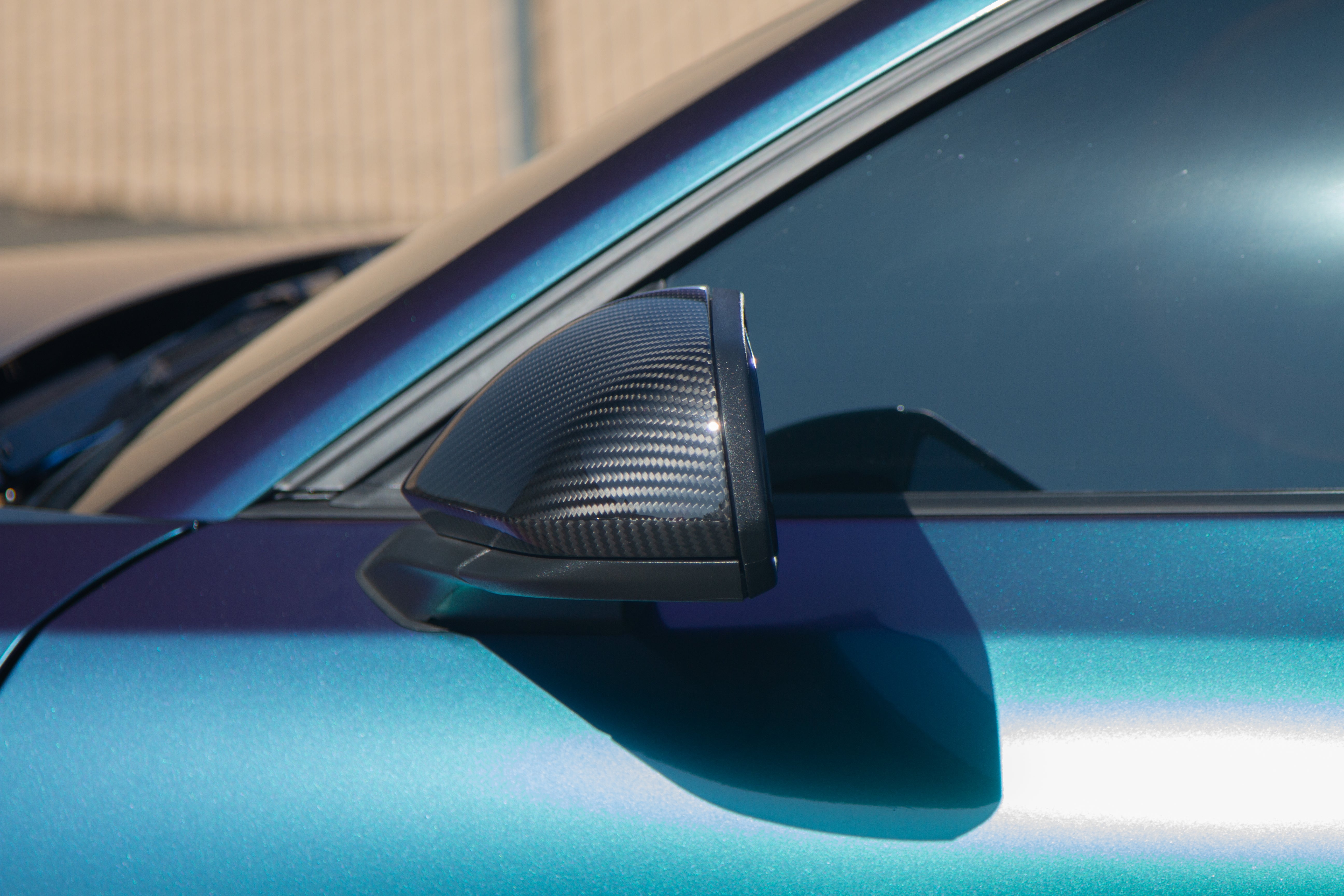 Carbon Fiber Ford Mustang S550 / S650 / GT350 / GT500 Replacement Mirrors 2015-2025-Mirror Covers-Grocery Getter Performance