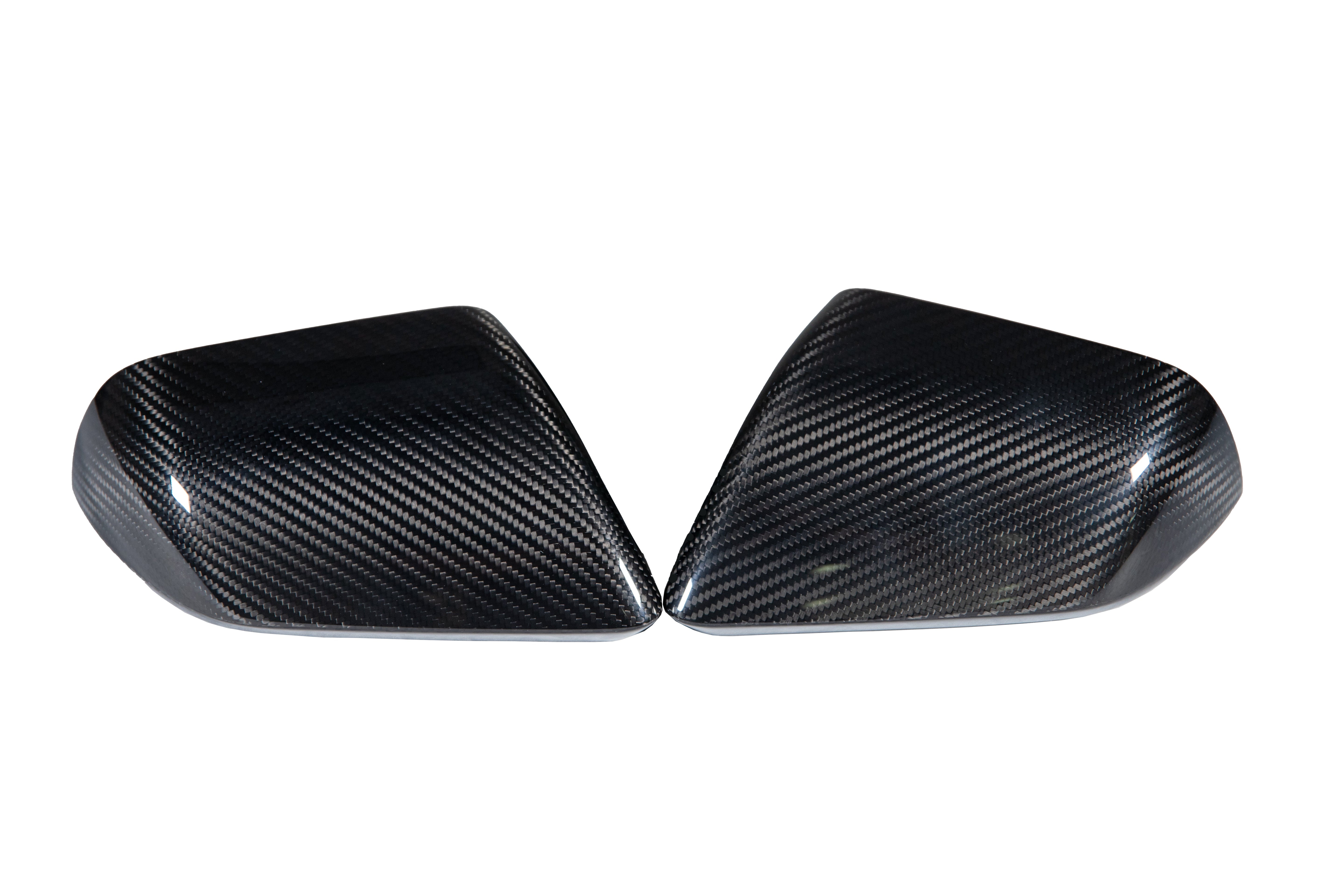 Carbon Fiber Ford Mustang S550 / S650 / GT350 / GT500 Replacement Mirrors 2015-2025-Mirror Covers-Grocery Getter Performance