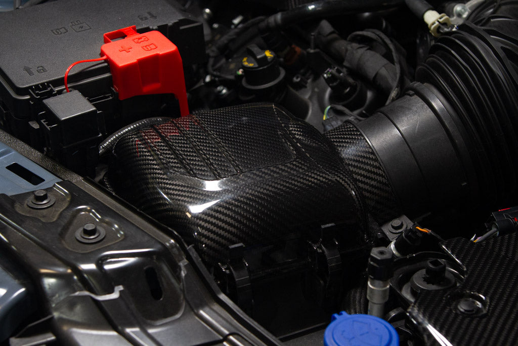 Carbon Fiber Ford Mustang S650 Dark Horse Intake Box Top Cover 2024 - Current-Cooling Plate-Grocery Getter Performance