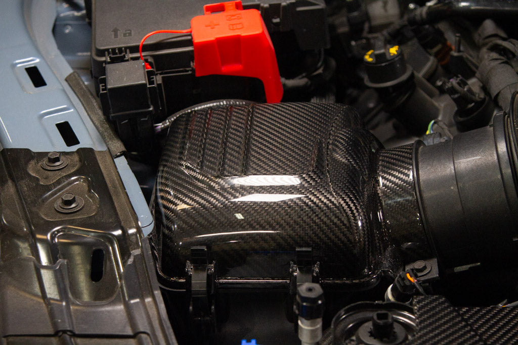 Carbon Fiber Ford Mustang S650 Dark Horse Intake Box Top Cover 2024 - Current-Cooling Plate-Grocery Getter Performance