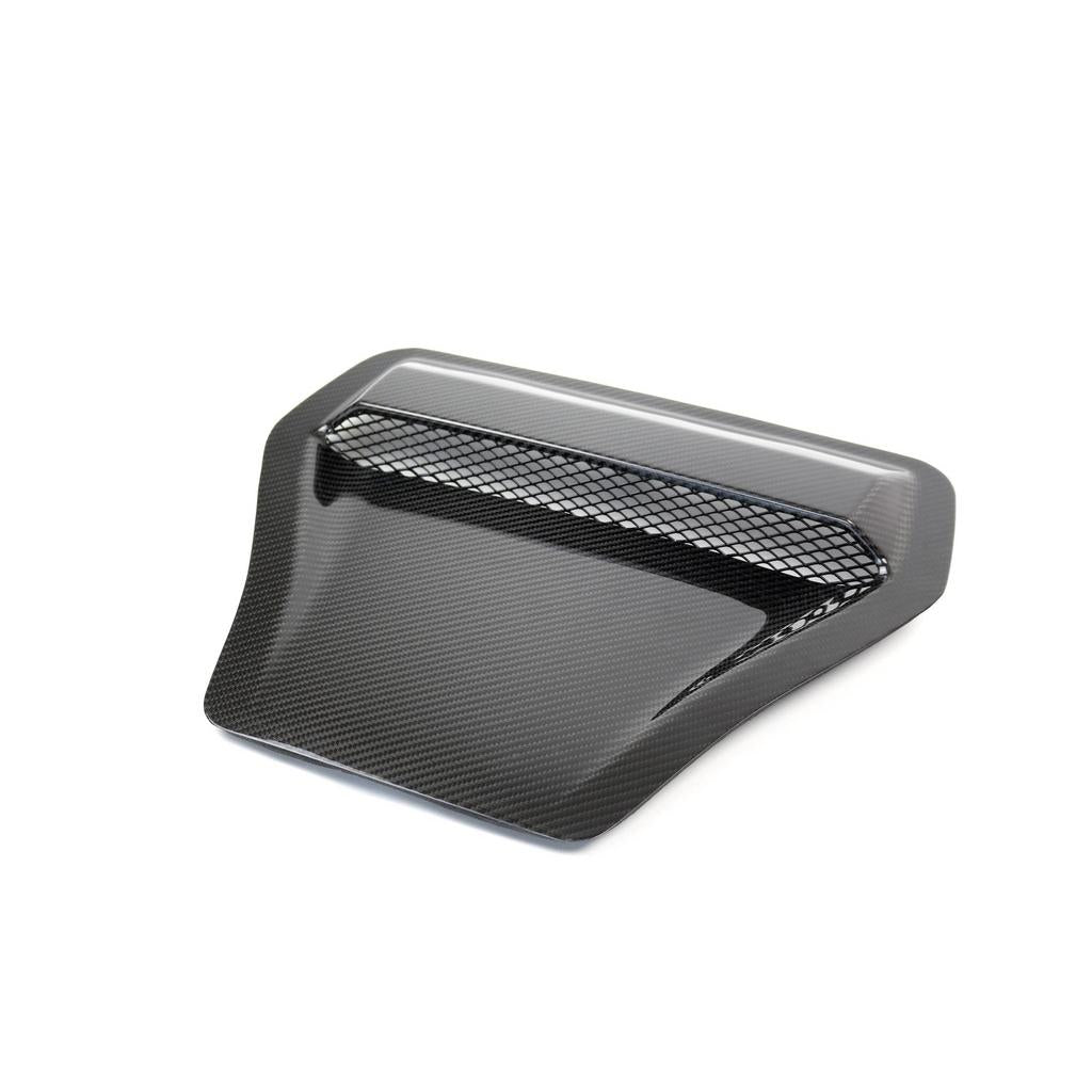 Carbon Fiber Honda FK8 Civic Type R Hood Vent Scoop 2017 - 2021-Hood Vent-Grocery Getter Performance