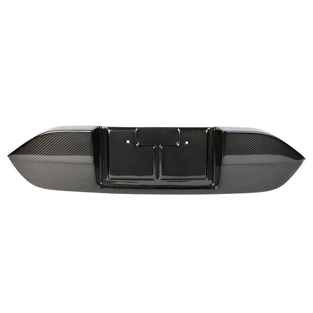 Carbon Fiber Honda FK8 Civic Type R License Plate Backing 2017 - 2021-License plate backing-Grocery Getter Performance