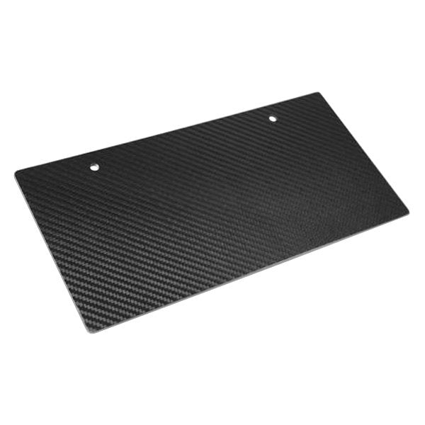 Carbon Fiber License Plate Double Sided-Accessory-Grocery Getter Performance