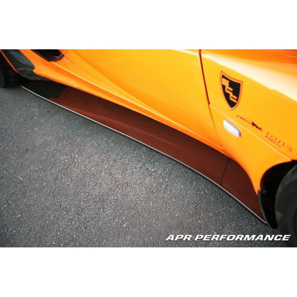 Carbon Fiber Lotus Elise / Exige Side Rocker Extensions/ Side Skirt 2005 - 2012-Side Rocker Extensions-Grocery Getter Performance