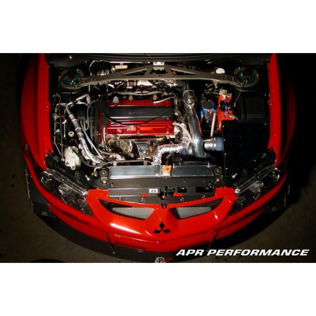Carbon Fiber Mitsubishi Evo 8 / 9 (Evo 8,9) Radiator Cooling Plate 2003-2007-Cooling Plate-Grocery Getter Performance