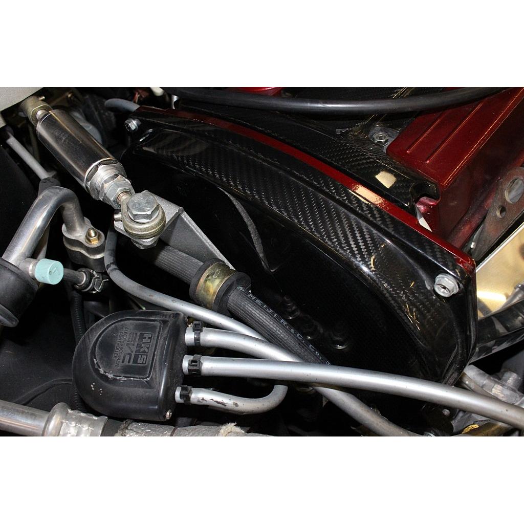Carbon Fiber Mitsubishi Evolution 8 / 9 (Evo 8,9) Cam Gear Cover 2003-2007-Engine Bay Enhancement-Grocery Getter Performance