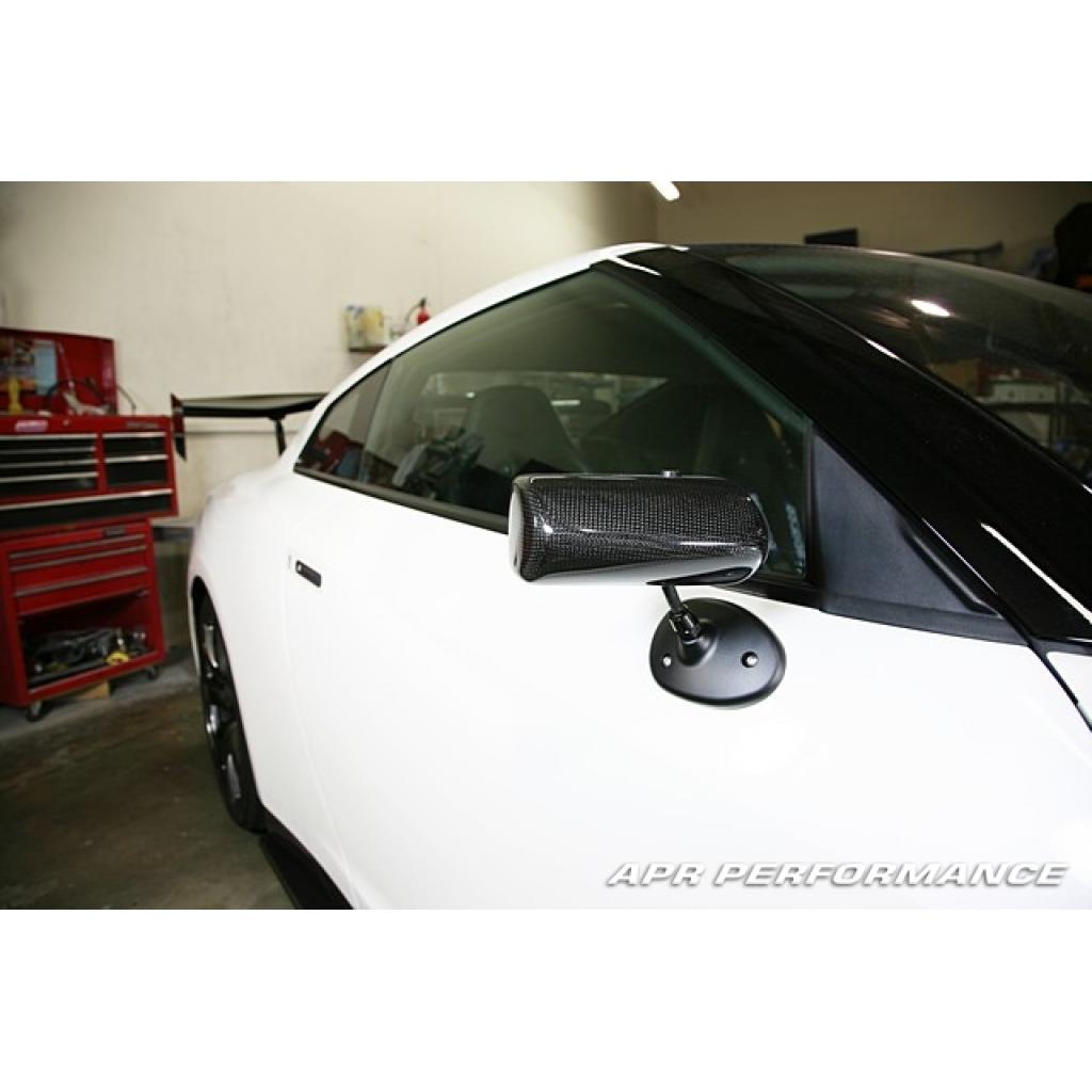 Carbon Fiber Nissan GTR R35 Formula GT3 Mirrors 2009-2023-Formula GT3 Mirrors-Grocery Getter Performance
