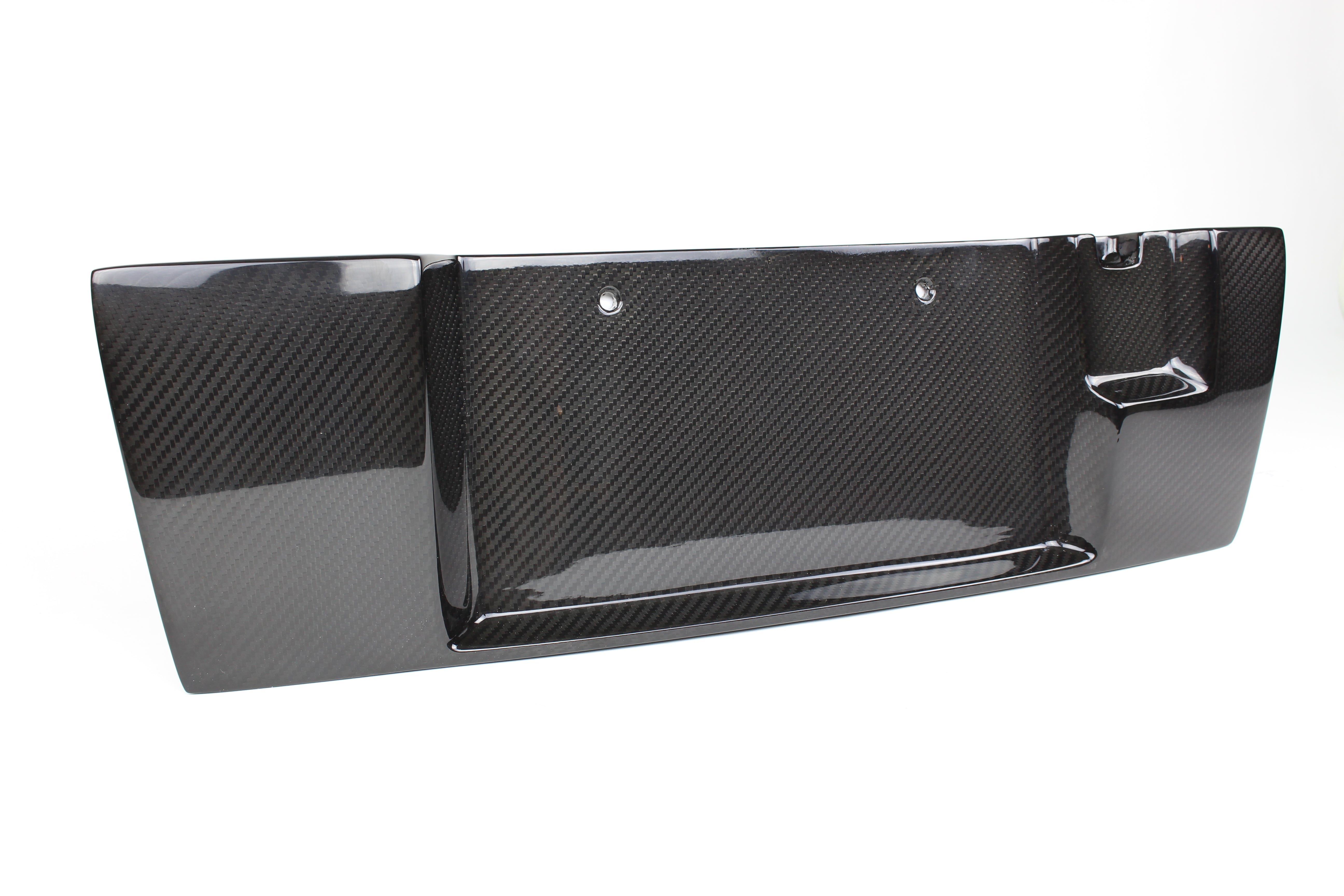 Carbon Fiber Nissan GTR R35 License Plate Backing 2012-2016-License plate backing-Grocery Getter Performance