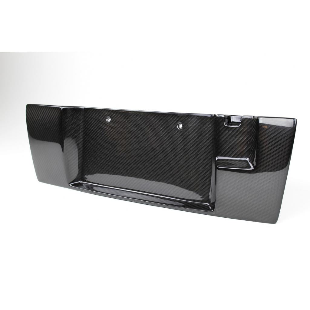 Carbon Fiber Nissan GTR R35 License Plate Backing 2012-2016-License plate backing-Grocery Getter Performance
