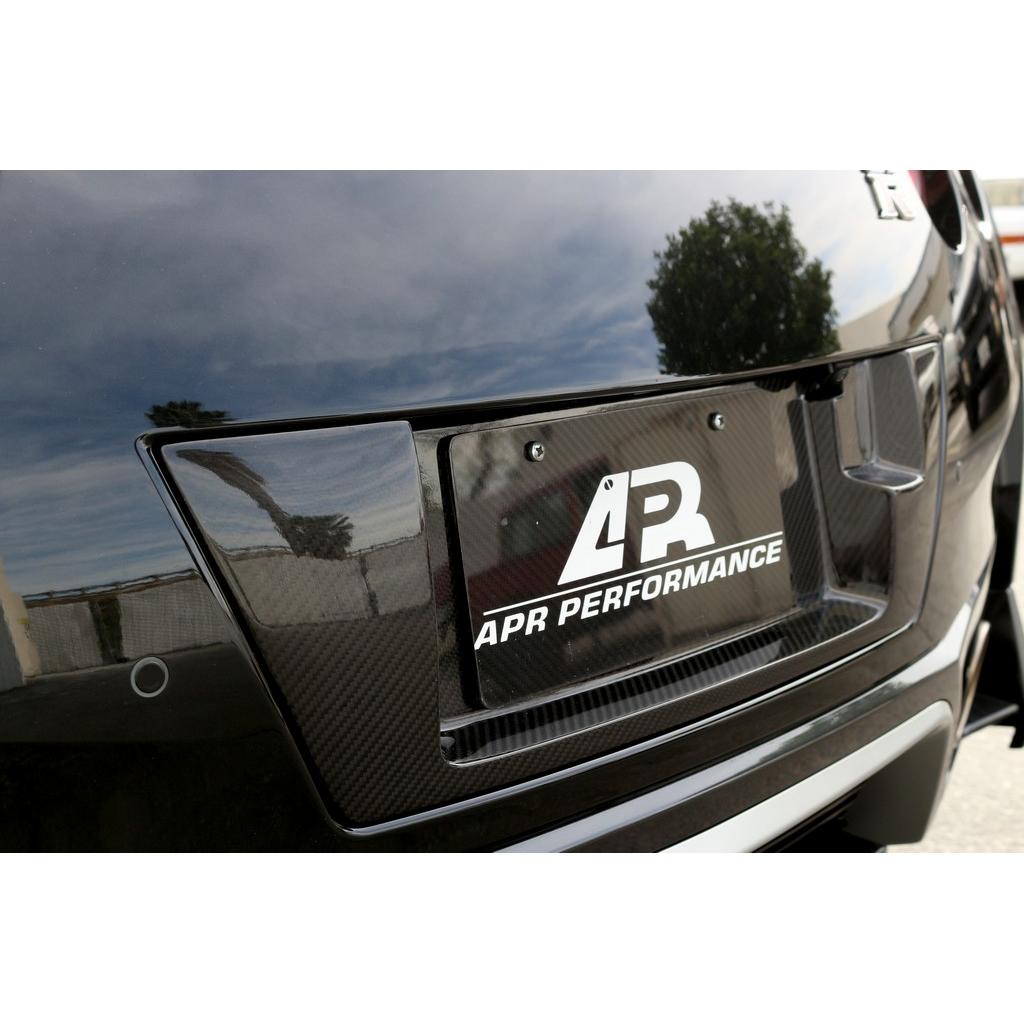 Carbon Fiber Nissan GTR R35 License Plate Backing 2017-2022-License plate backing-Grocery Getter Performance
