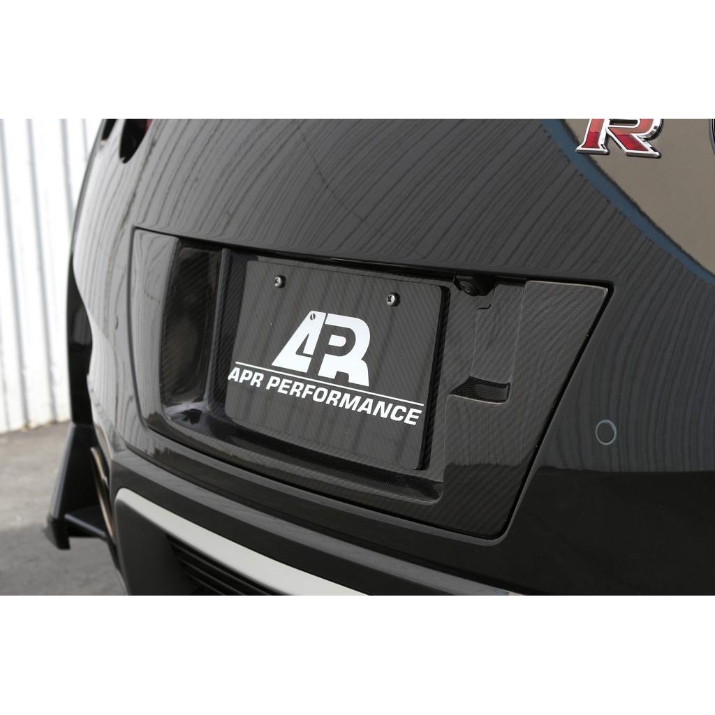 Carbon Fiber Nissan GTR R35 License Plate Backing 2017-2022-License plate backing-Grocery Getter Performance