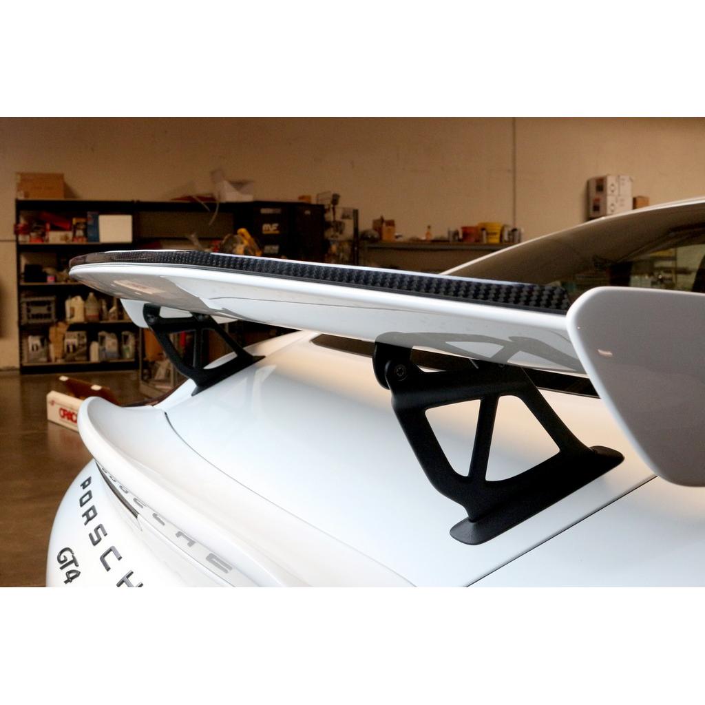 Carbon Fiber Porsche 981 Cayman GT4 Gurney Flap 2015-2016-Gurney Flap-Grocery Getter Performance