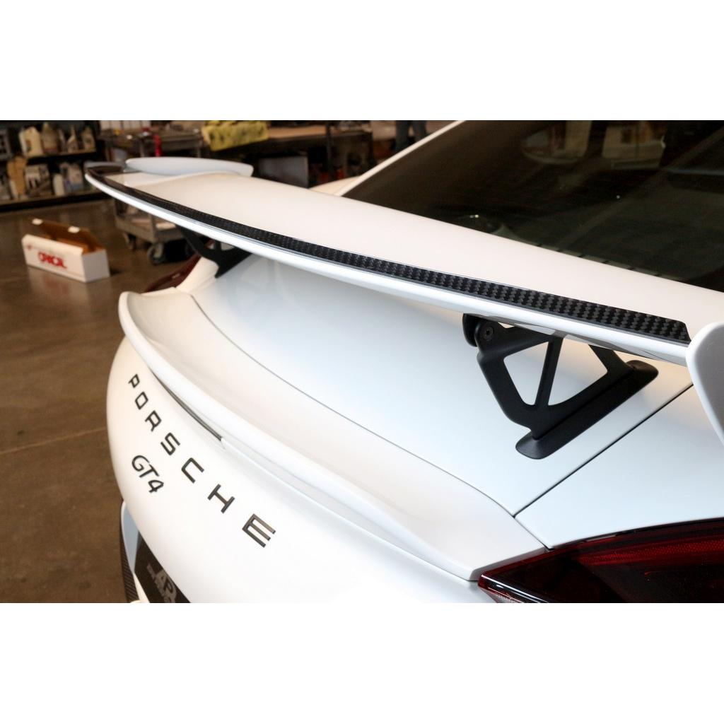 Carbon Fiber Porsche 981 Cayman GT4 Gurney Flap 2015-2016-Gurney Flap-Grocery Getter Performance