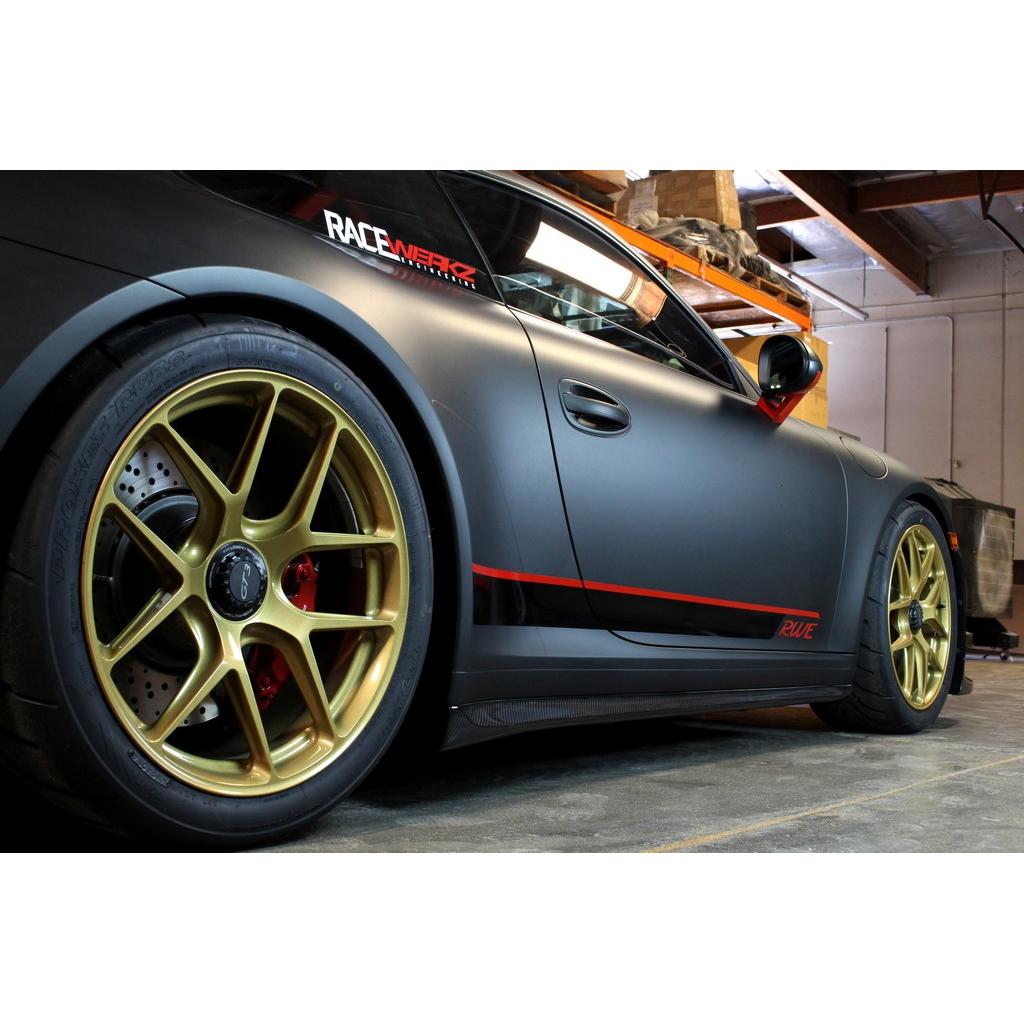 Carbon Fiber Porsche 991 GT3 Side Rocker Extensions/ Side Skirt 2013-19-Side Rocker Extensions-Grocery Getter Performance