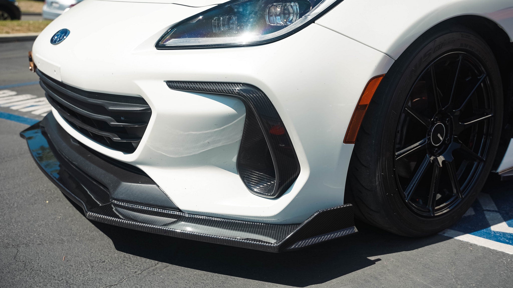 Carbon Fiber Subaru BRZ Front Bumper Scoop 2022+-Air ducts-Grocery Getter Performance