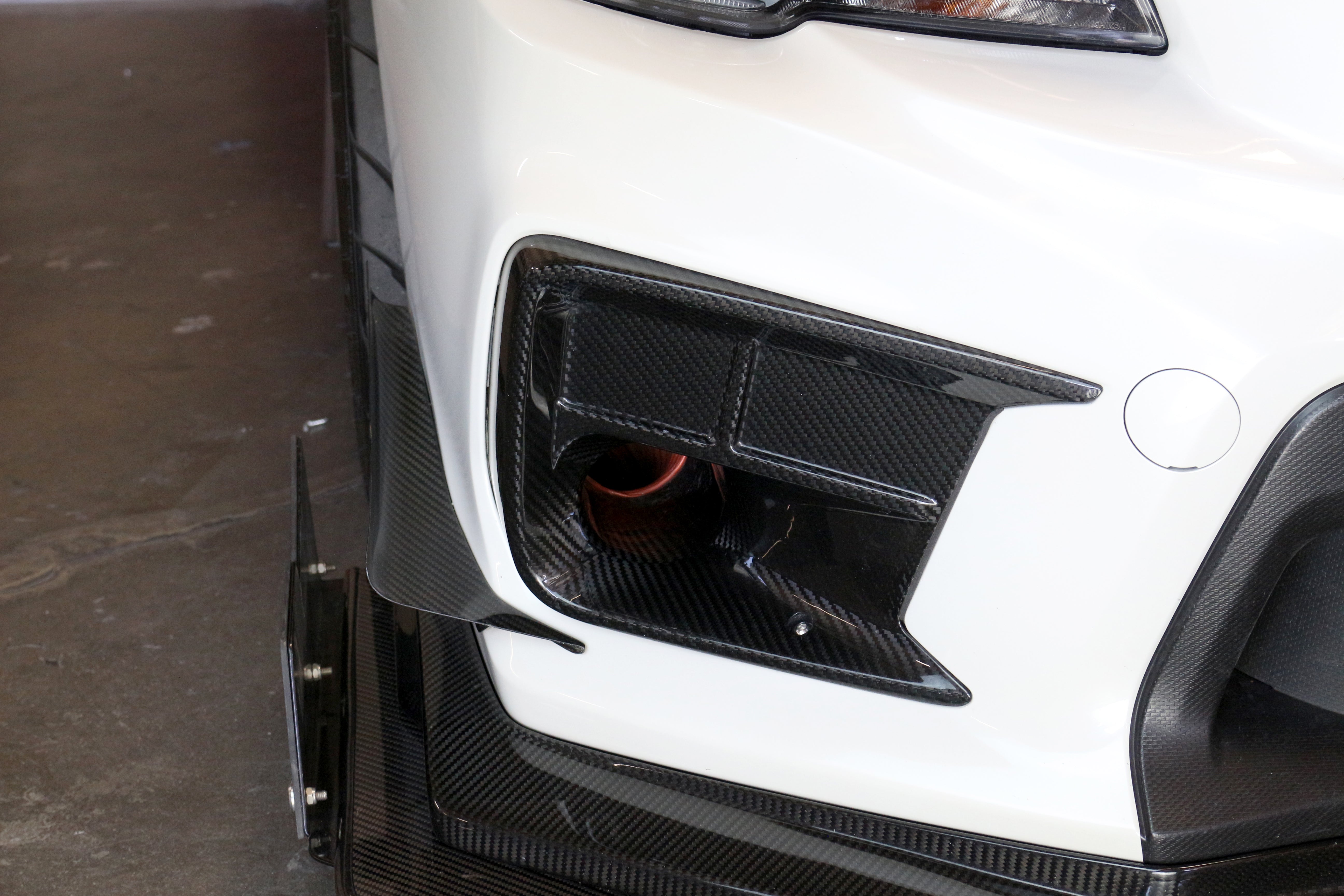 Carbon Fiber Subaru STI Brake Cooling Kit 2018-2021-Air ducts-Grocery Getter Performance