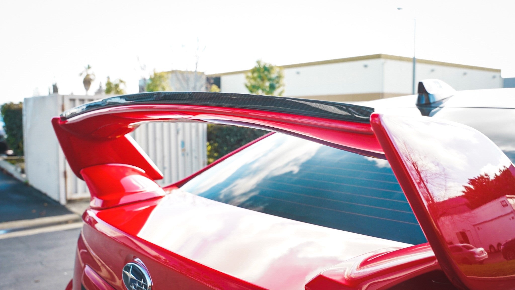Carbon Fiber Subaru STI Gurney Flap 2015-2021-Gurney Flap-Grocery Getter Performance
