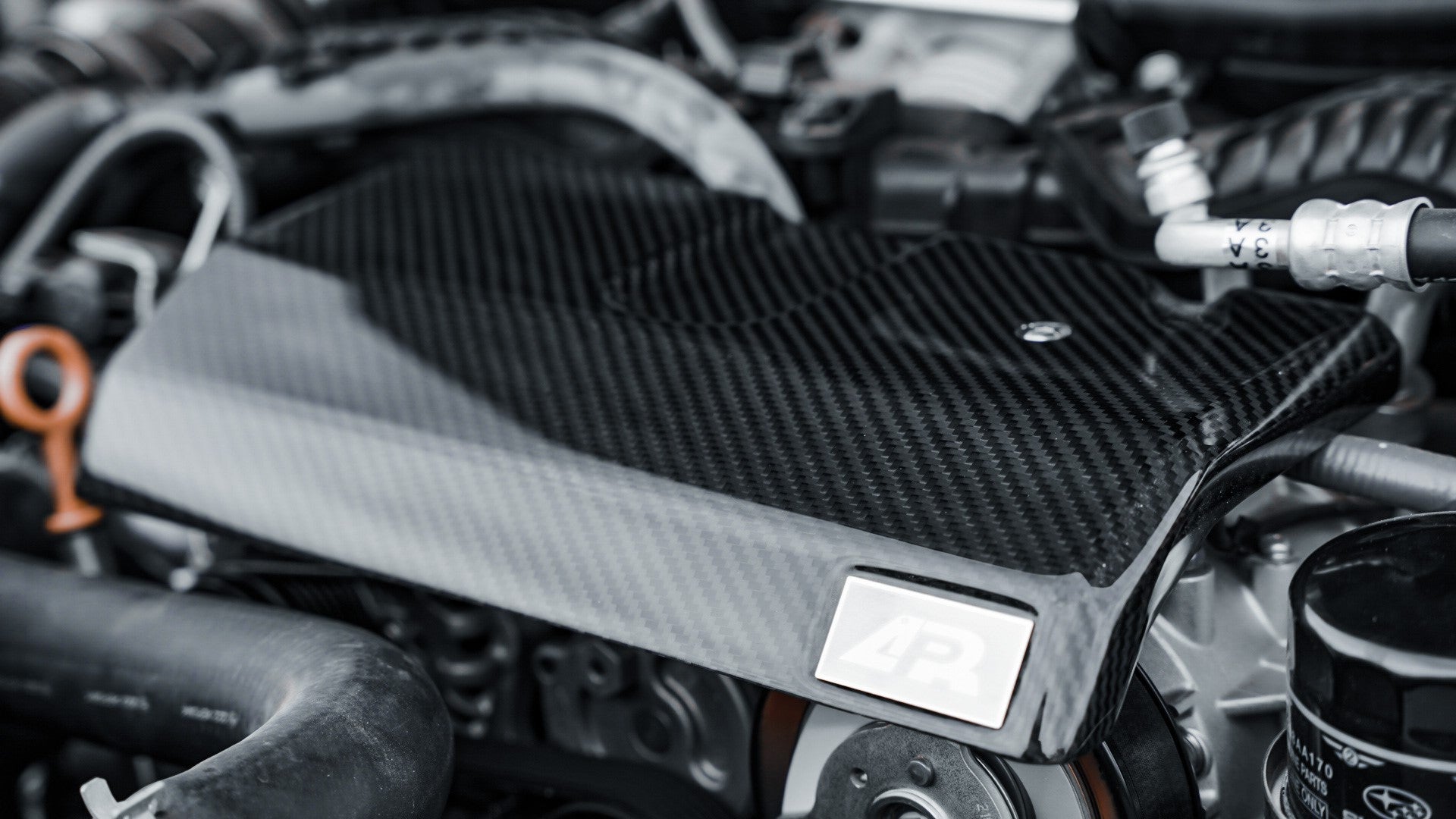Carbon Fiber Subaru WRX Alternator Cover 2022-Up-Engine Bay Enhancement-Grocery Getter Performance