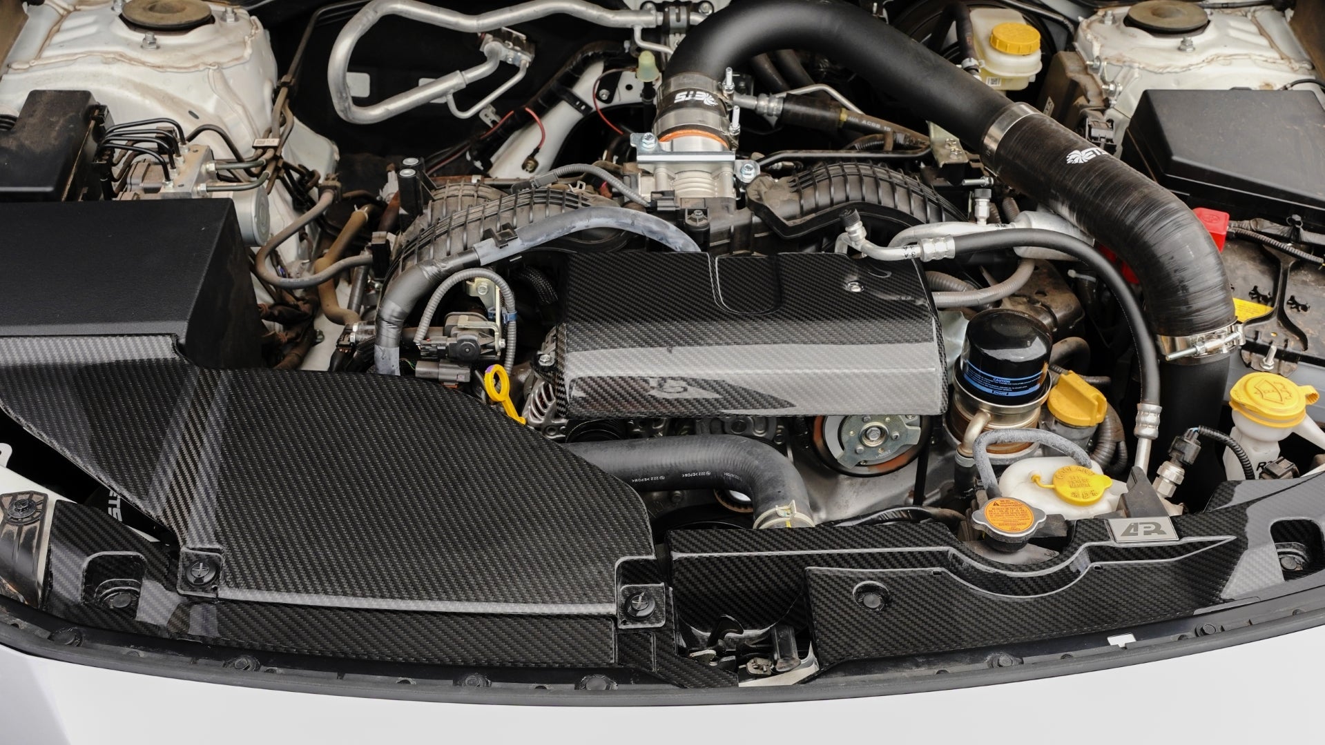 Carbon Fiber Subaru WRX Carbon Fiber Radiator Cooling Plate 2022-2023-Cooling Plate-Grocery Getter Performance