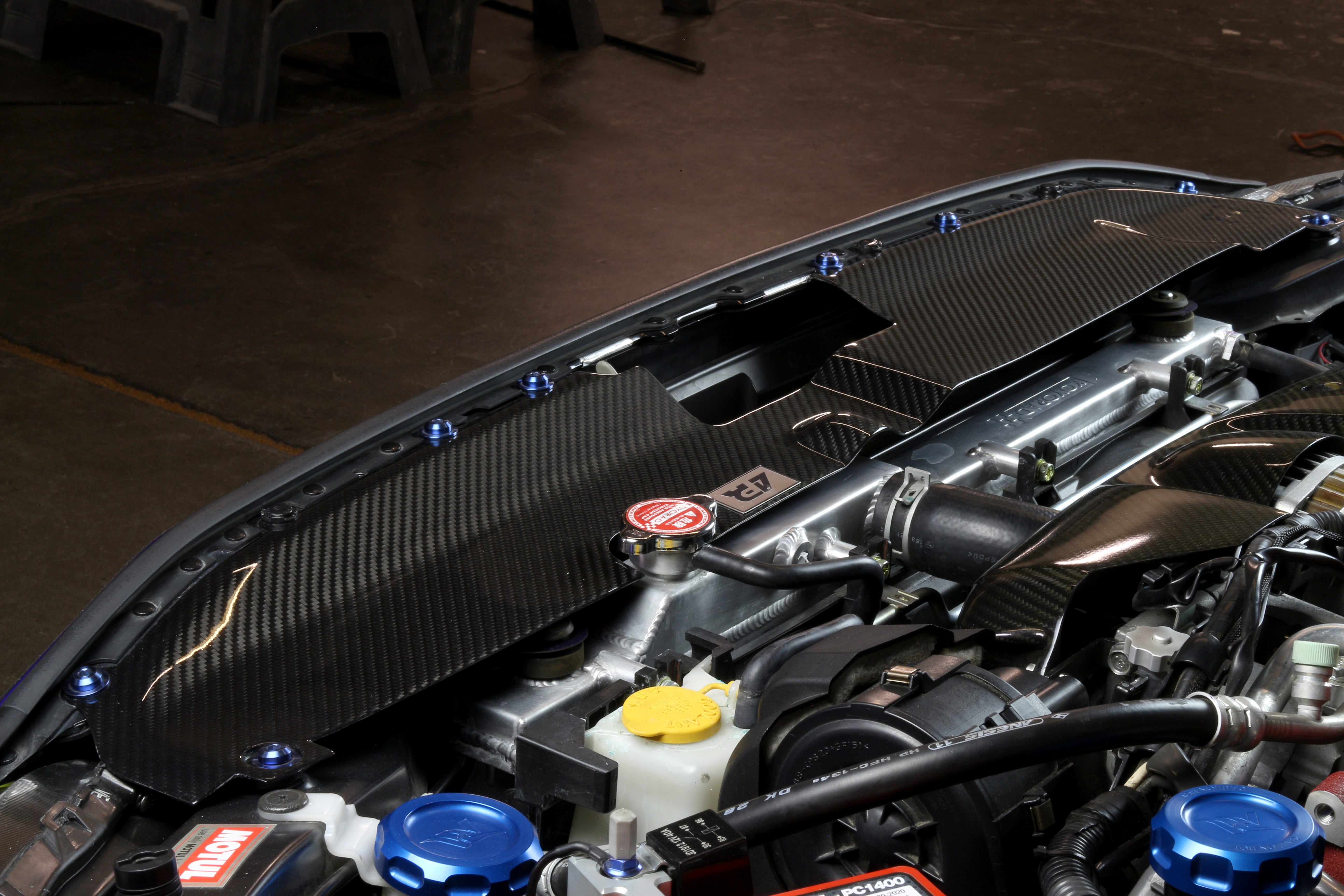 Carbon Fiber Subaru WRX/ STI Radiator Cooling Shroud 2015-2021-Cooling Plate-Grocery Getter Performance