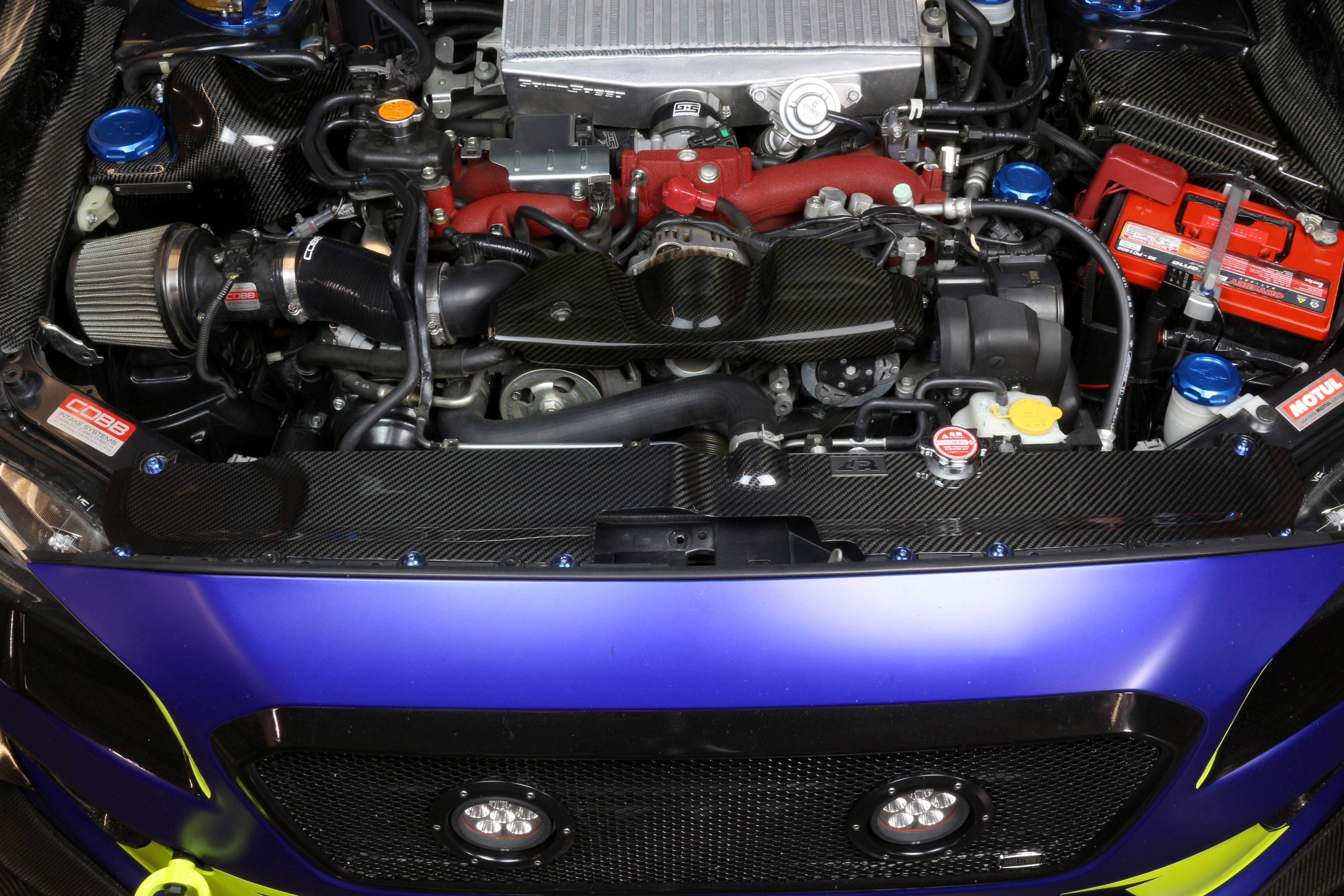 Carbon Fiber Subaru WRX/ STI Radiator Cooling Shroud 2015-2021-Cooling Plate-Grocery Getter Performance