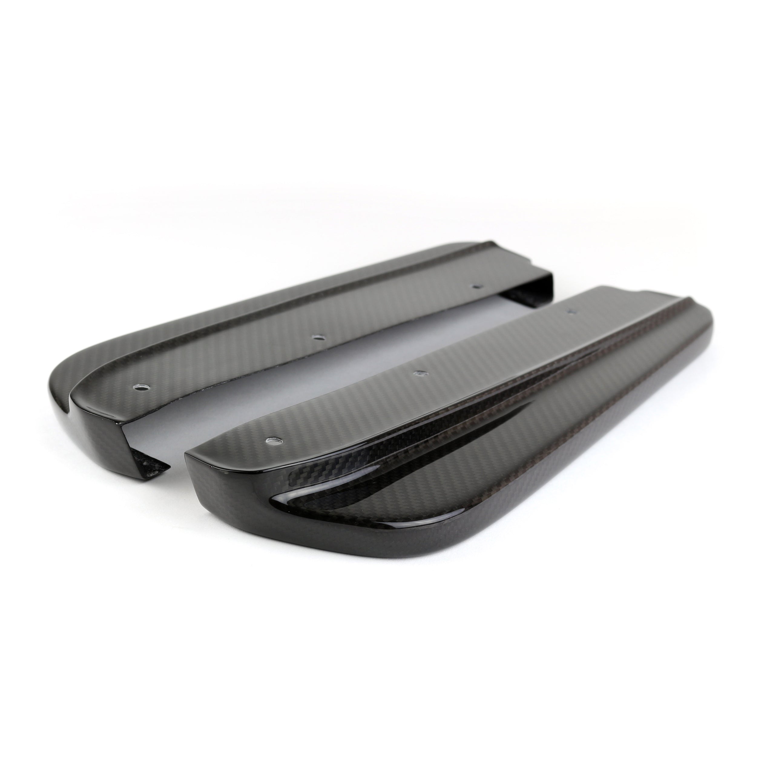 Carbon Fiber Subaru WRX /STI Rear Bumper Skirts 2015-21-Side Rocker Extensions-Grocery Getter Performance